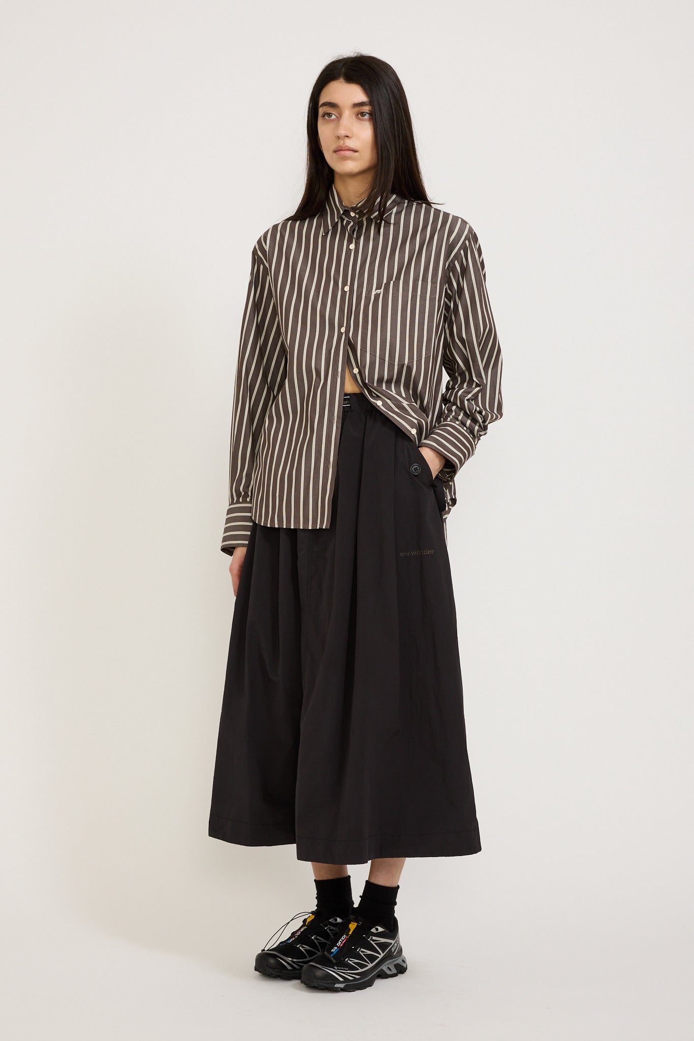 Permanent Vacation | Examine Shirt Umber Stripe | Maplestore