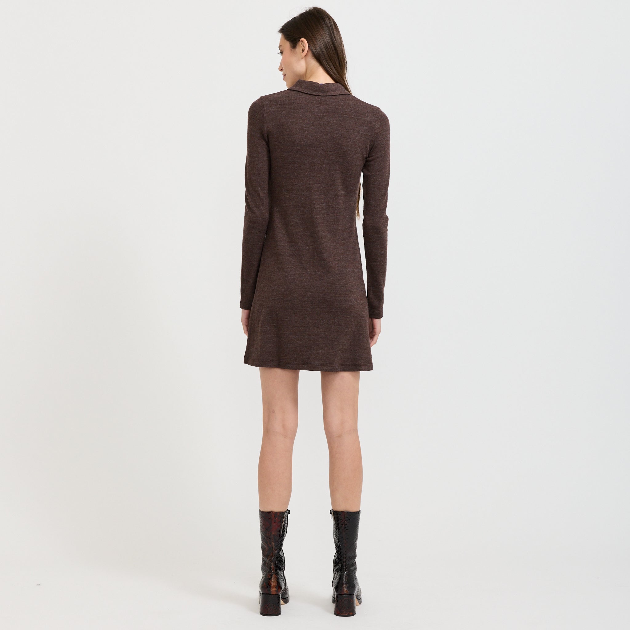 Habitat Wool Dress Earth