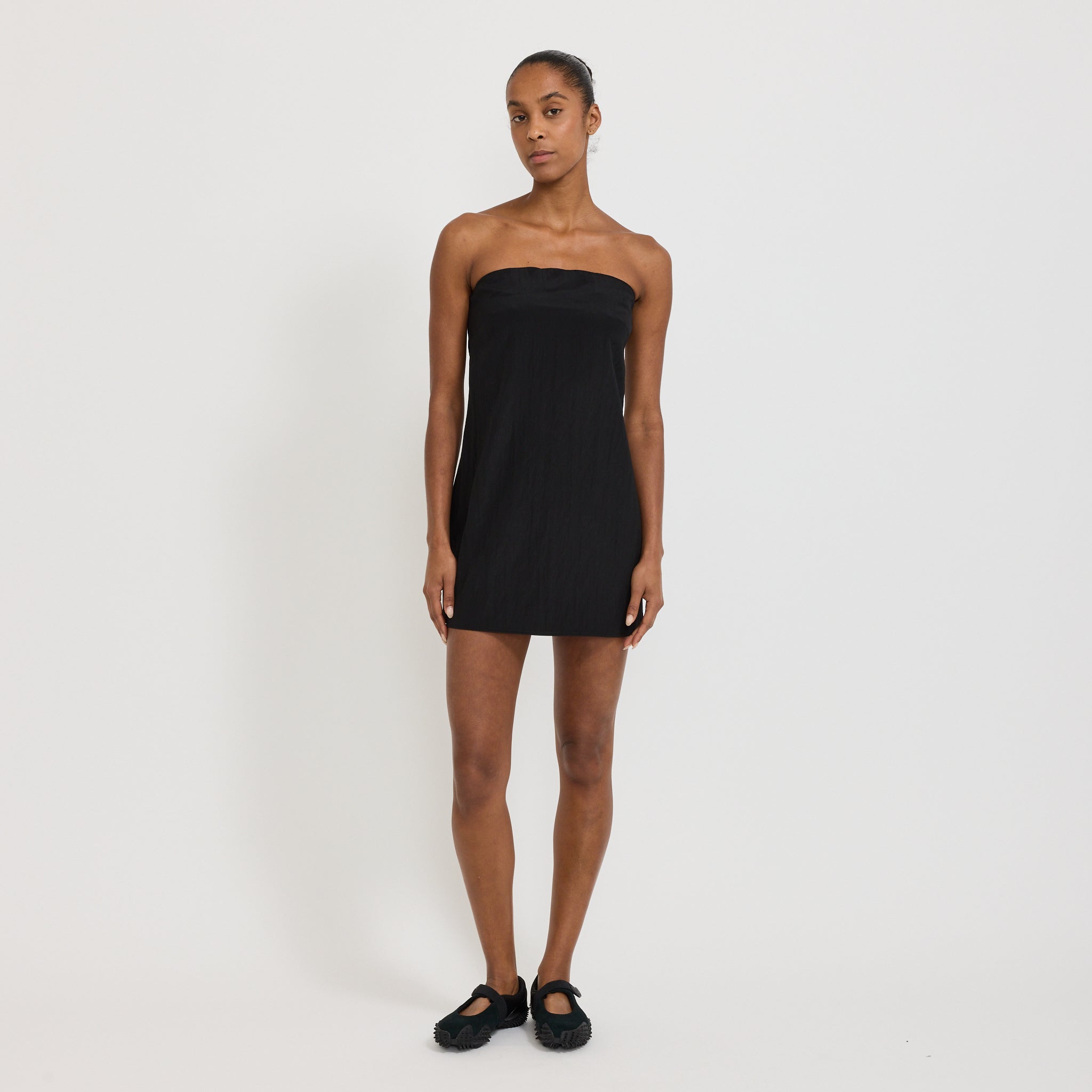 Intercept Mini Dress Black