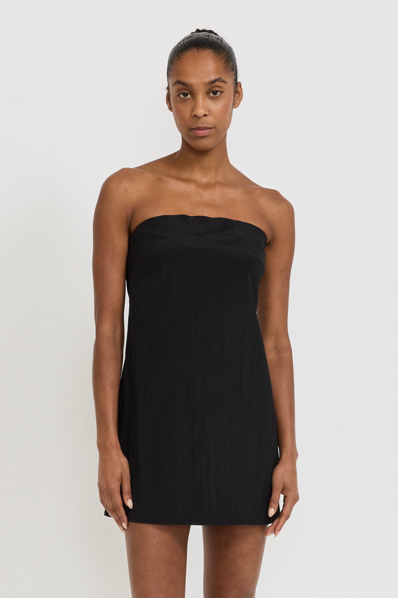 Intercept Mini Dress Black