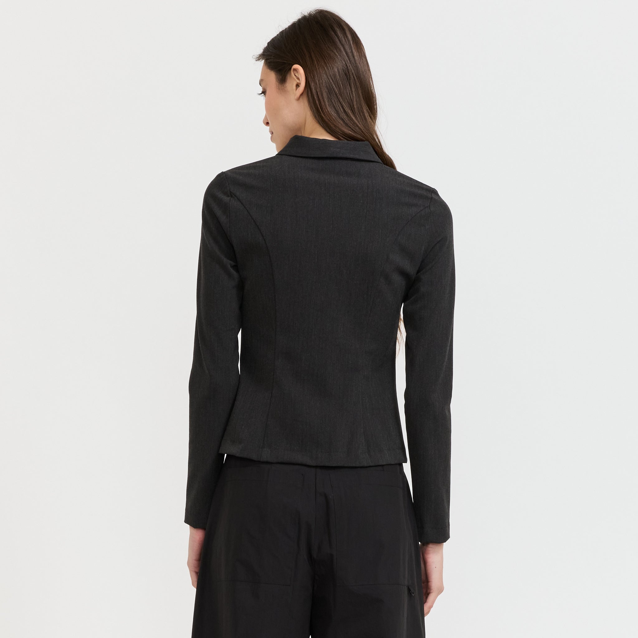 Oversight Zip Shirt Pavement