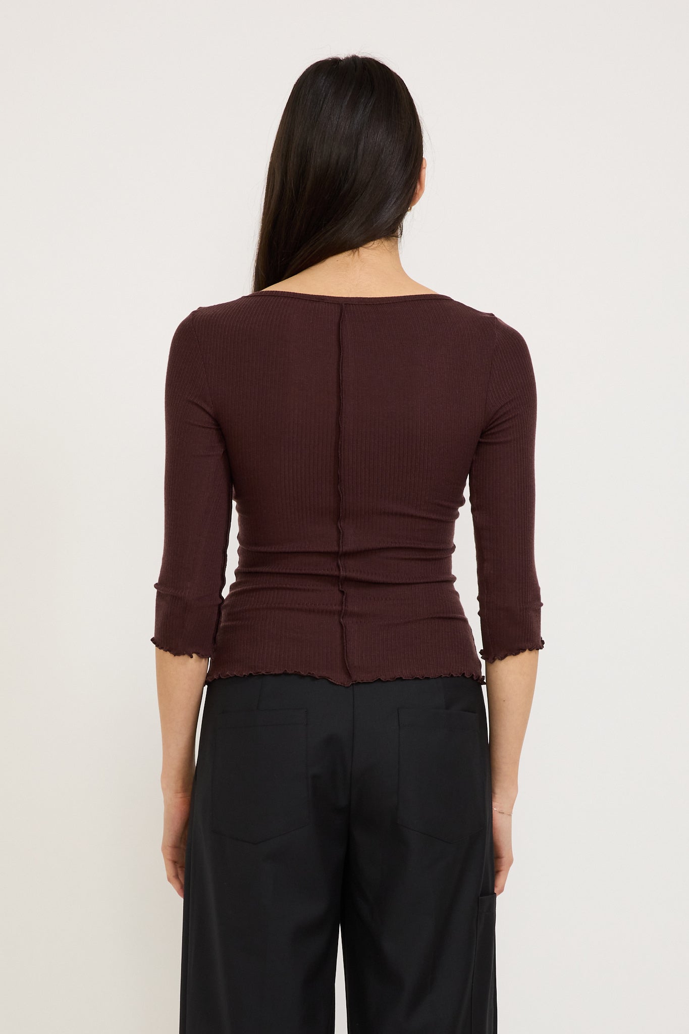 Permanent Vacation | Segment Scoop Top Garnet | Maplestore