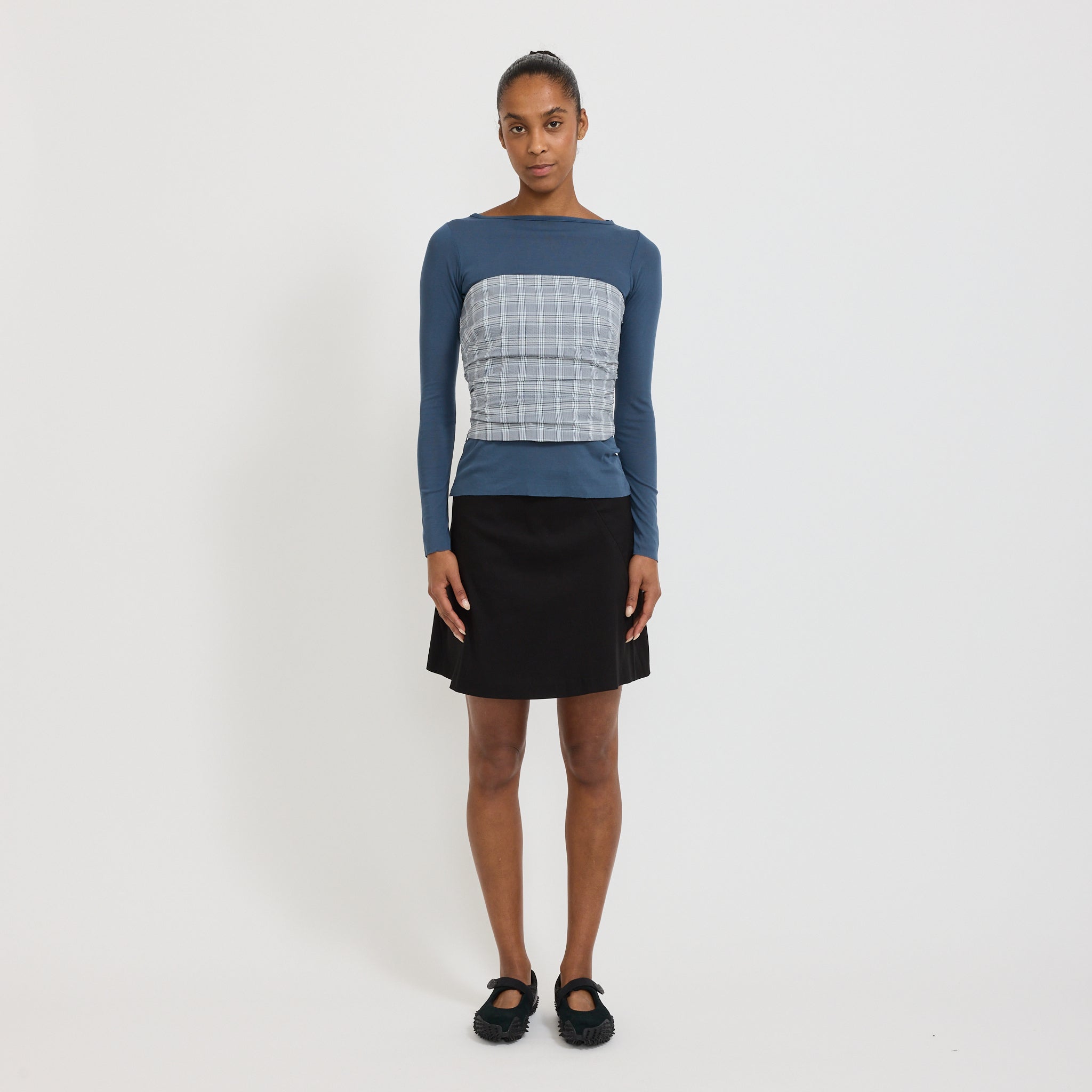 Subject Bustier Petrol Check