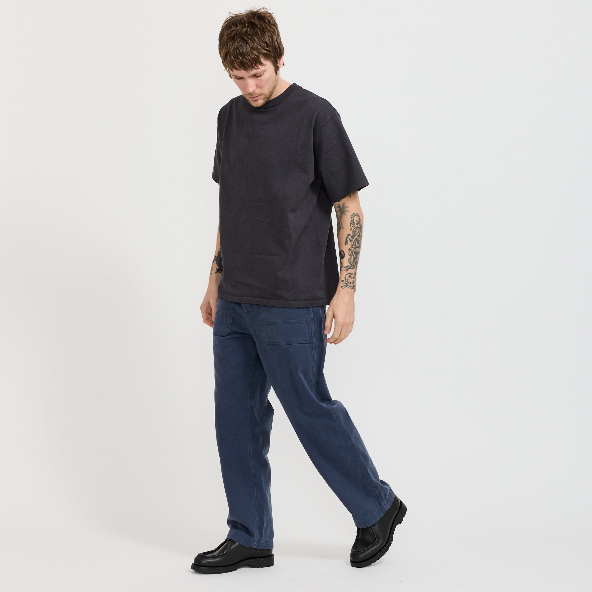 Engineers Trouser Blue Twill