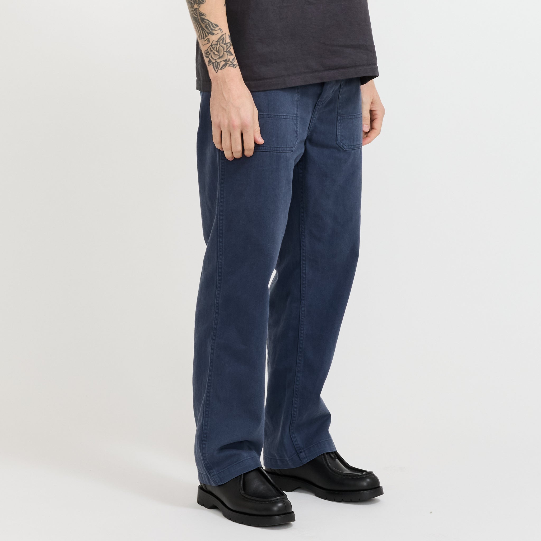 Engineers Trouser Blue Twill