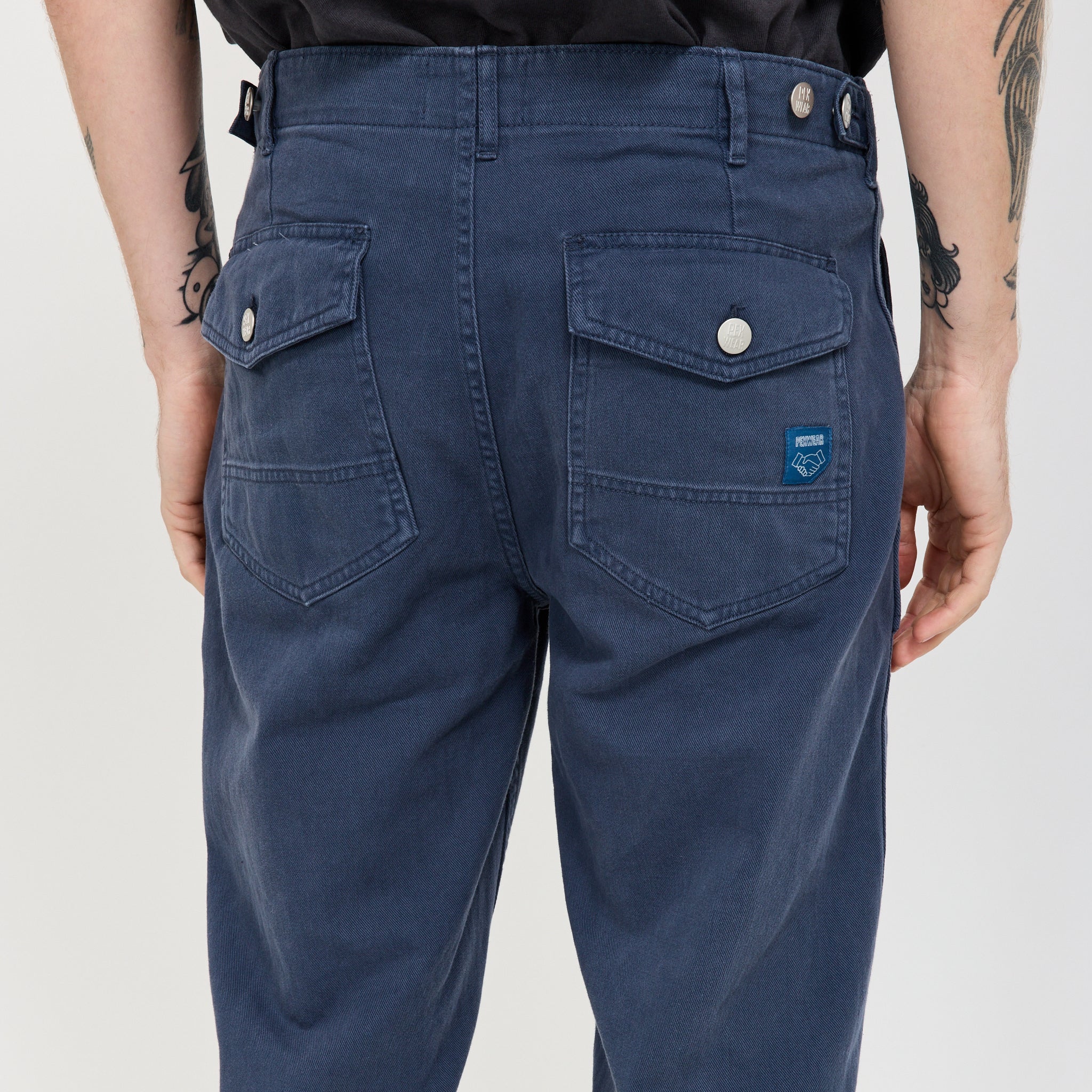 Engineers Trouser Blue Twill