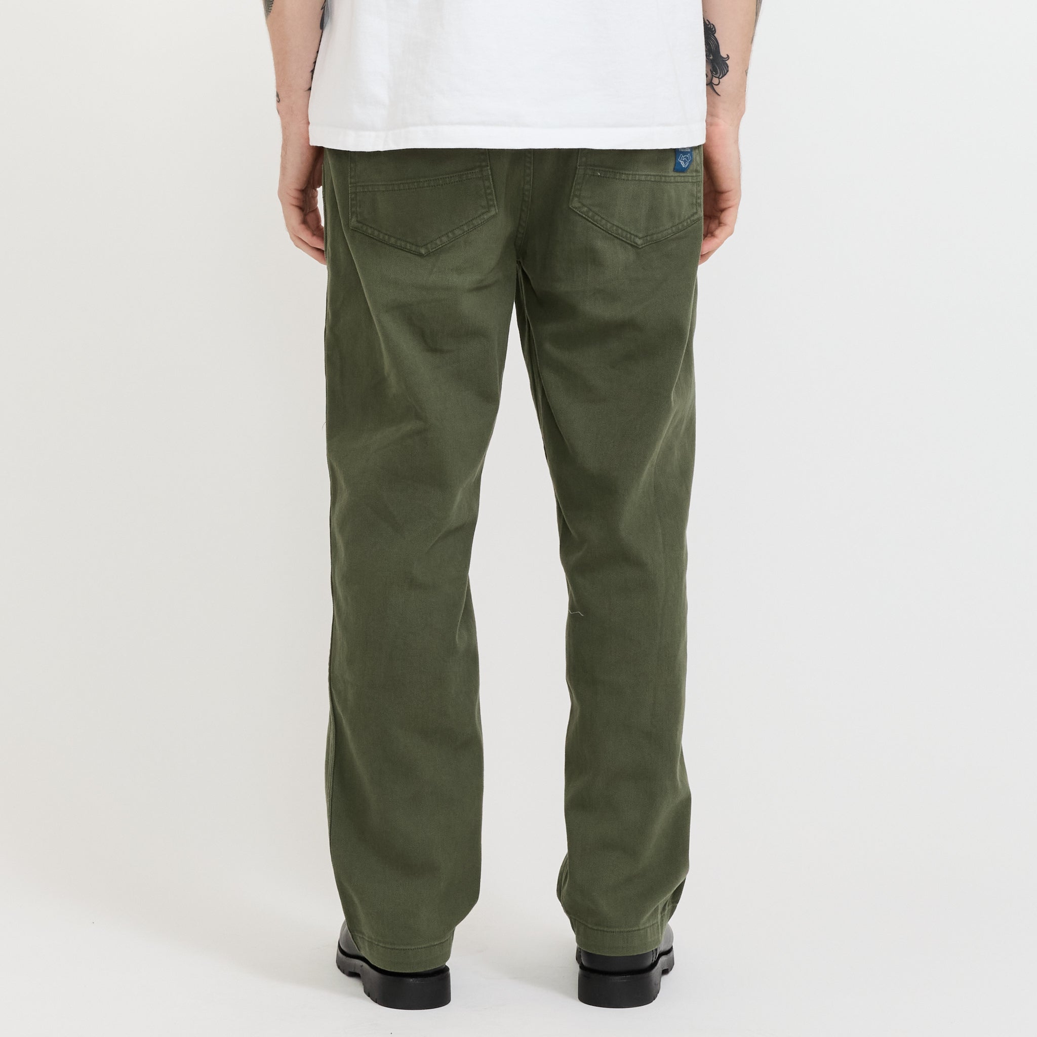 Engineers Trouser Green Twill