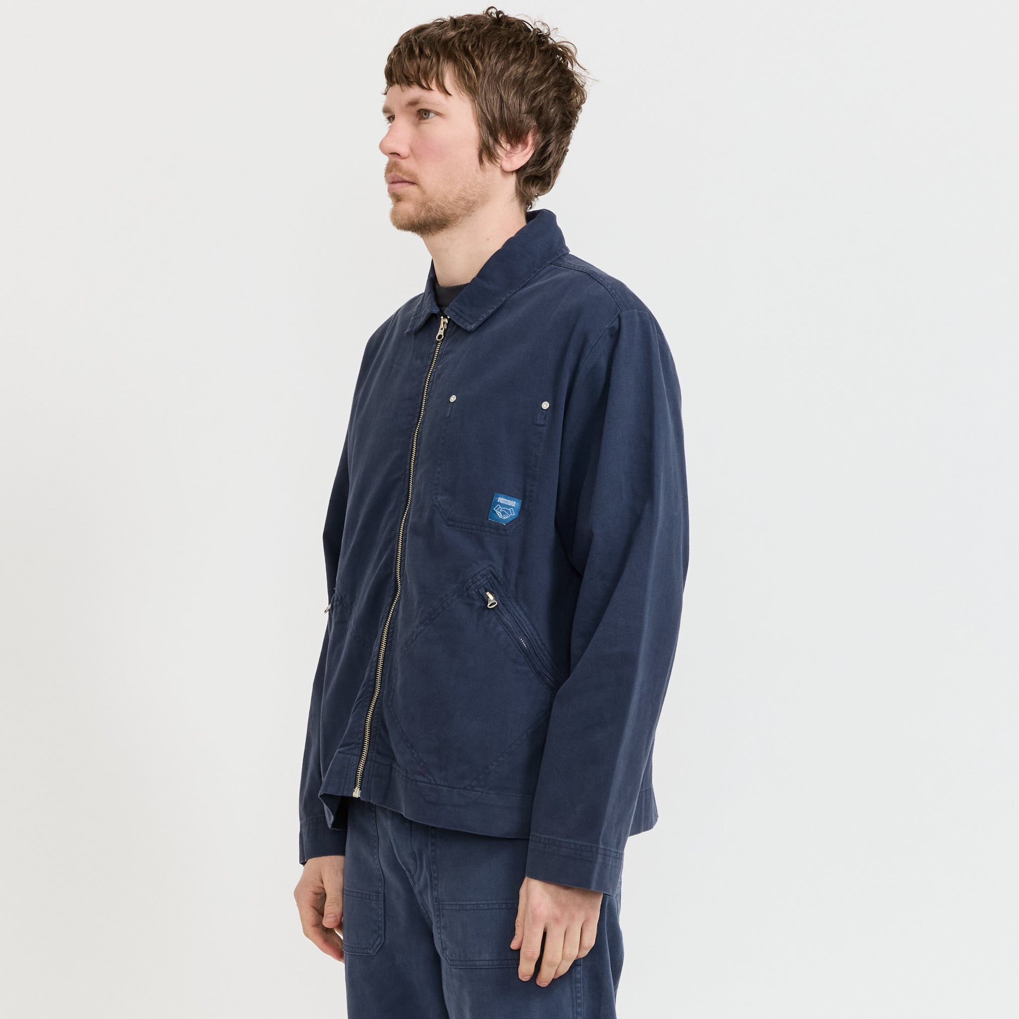 Mechanics Jacket Blue Twill