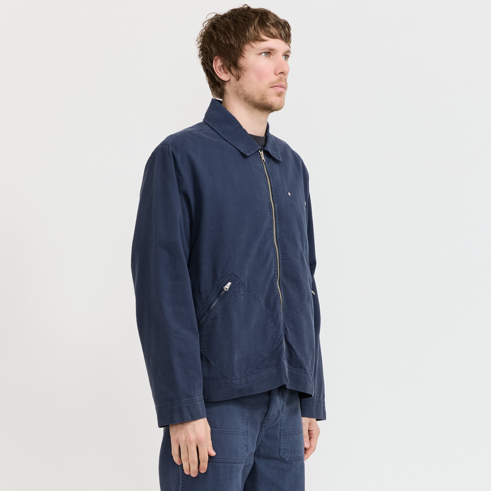 Mechanics Jacket Blue Twill