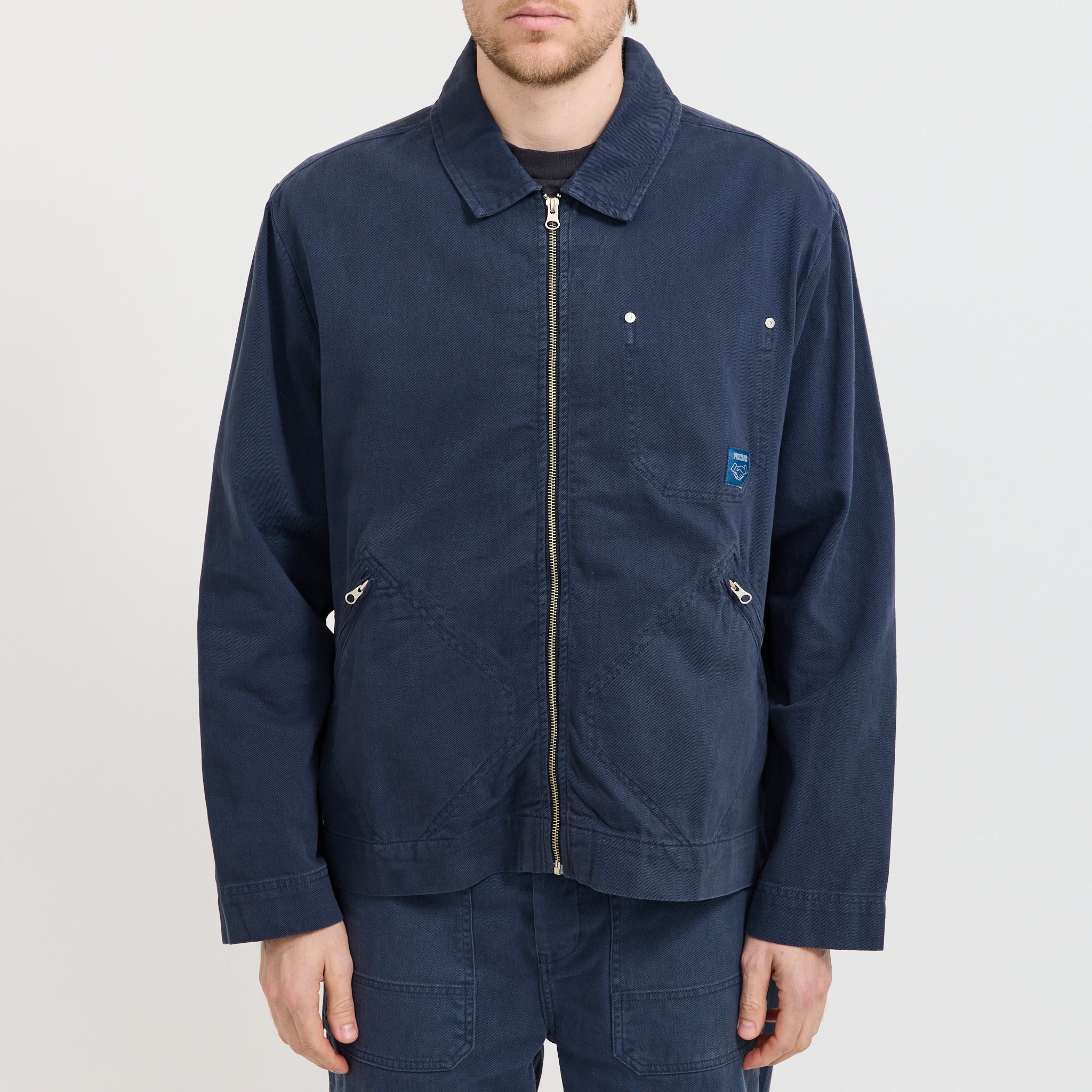 Mechanics Jacket Blue Twill