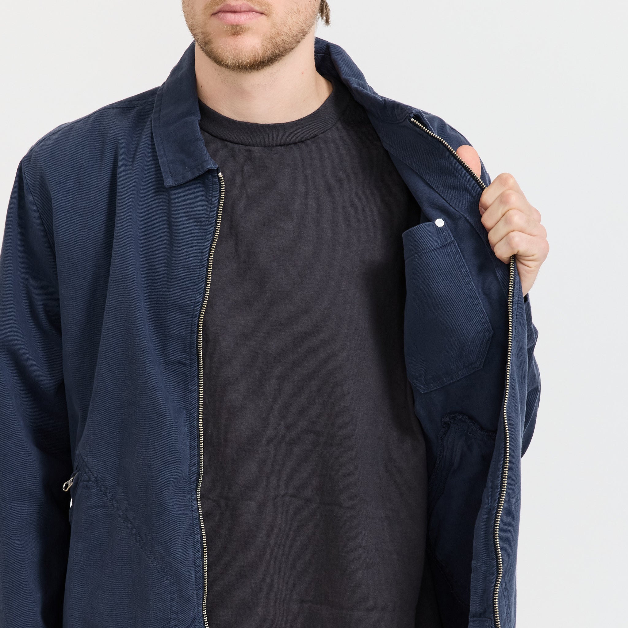 Mechanics Jacket Blue Twill
