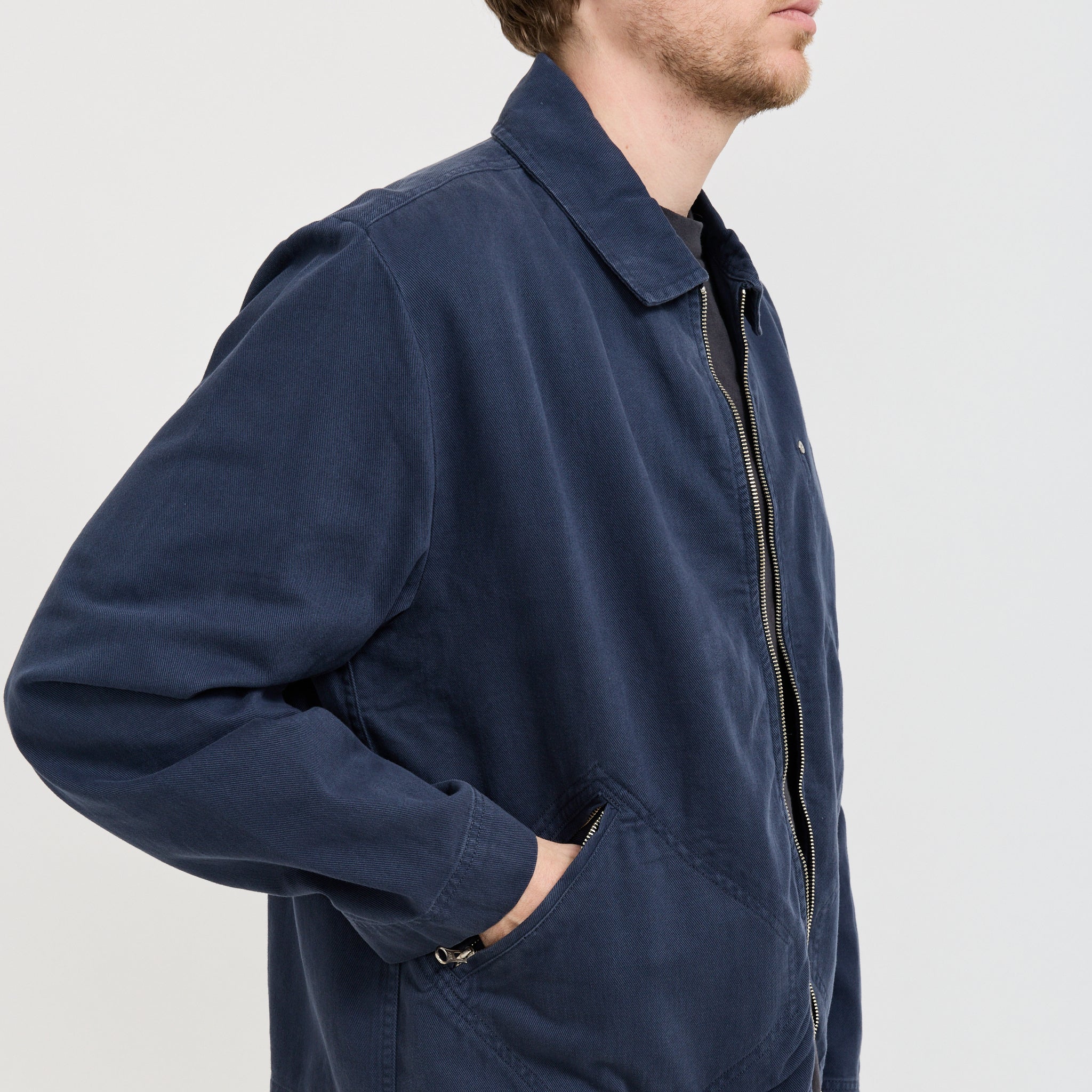 Mechanics Jacket Blue Twill