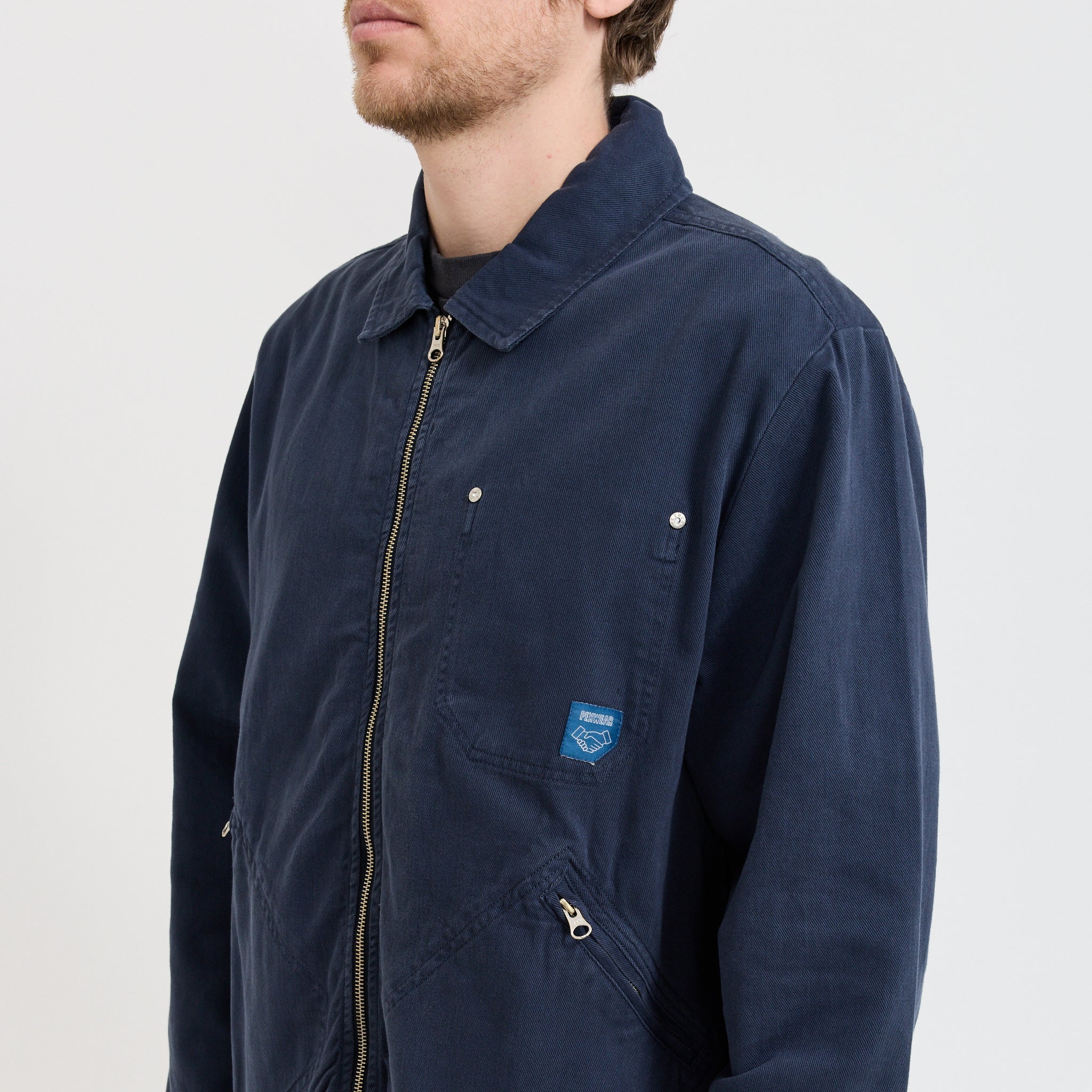 Mechanics Jacket Blue Twill