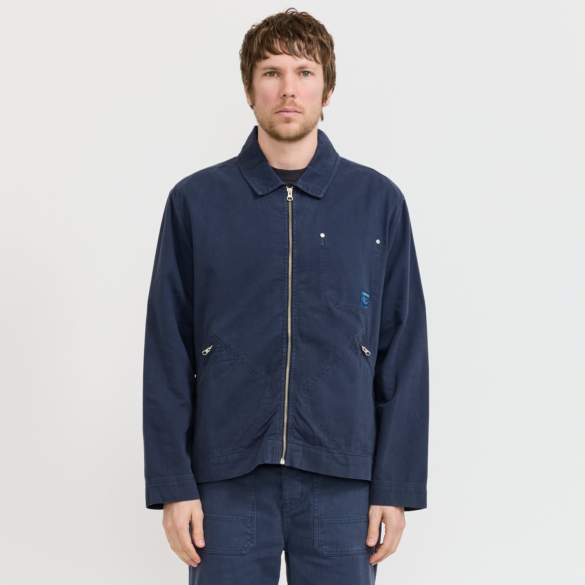 Mechanics Jacket Blue Twill