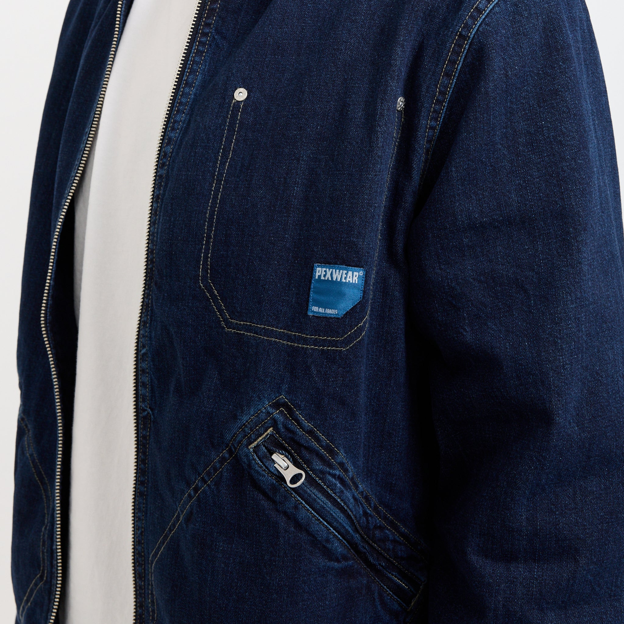 Mechanics Jacket Indigo Denim