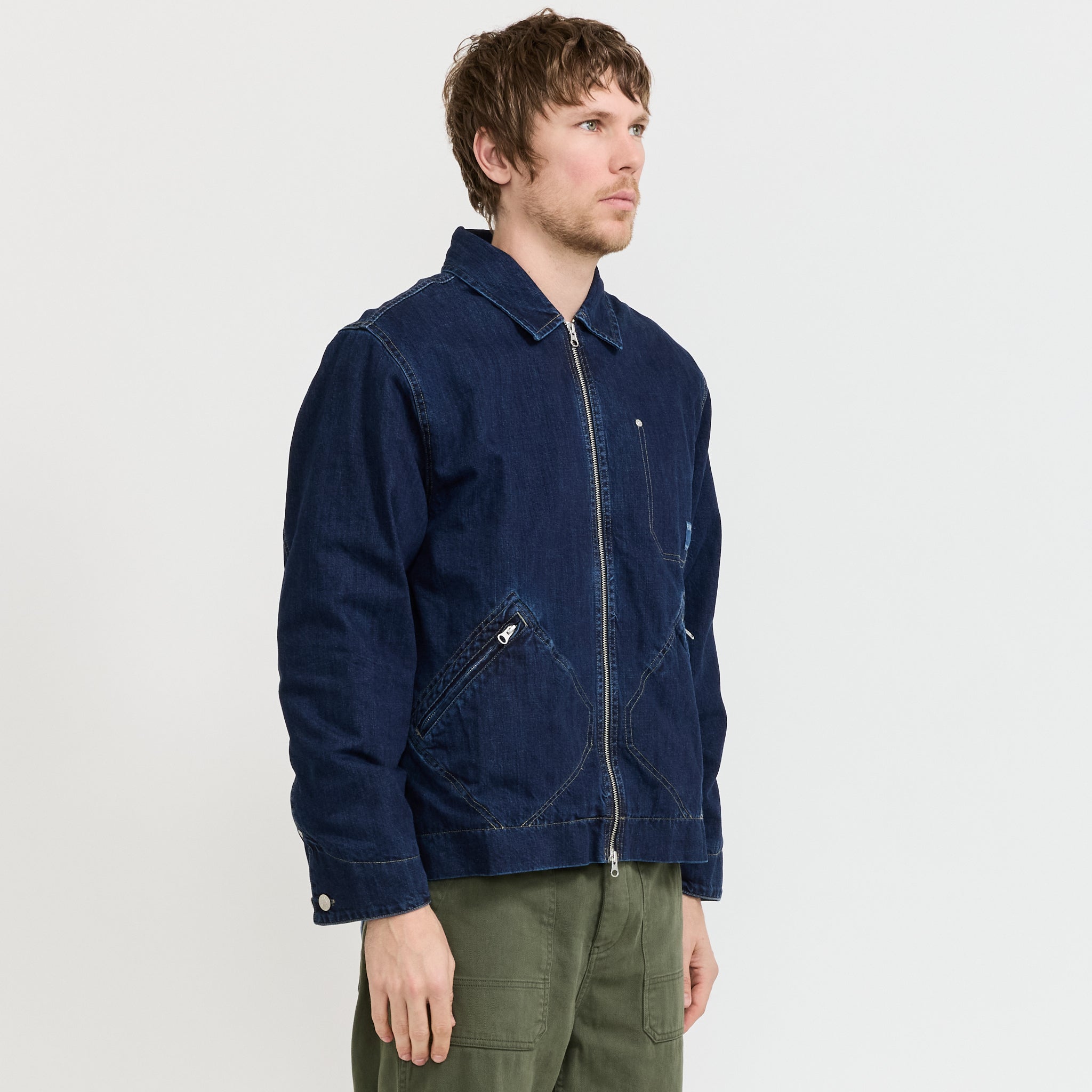Mechanics Jacket Indigo Denim