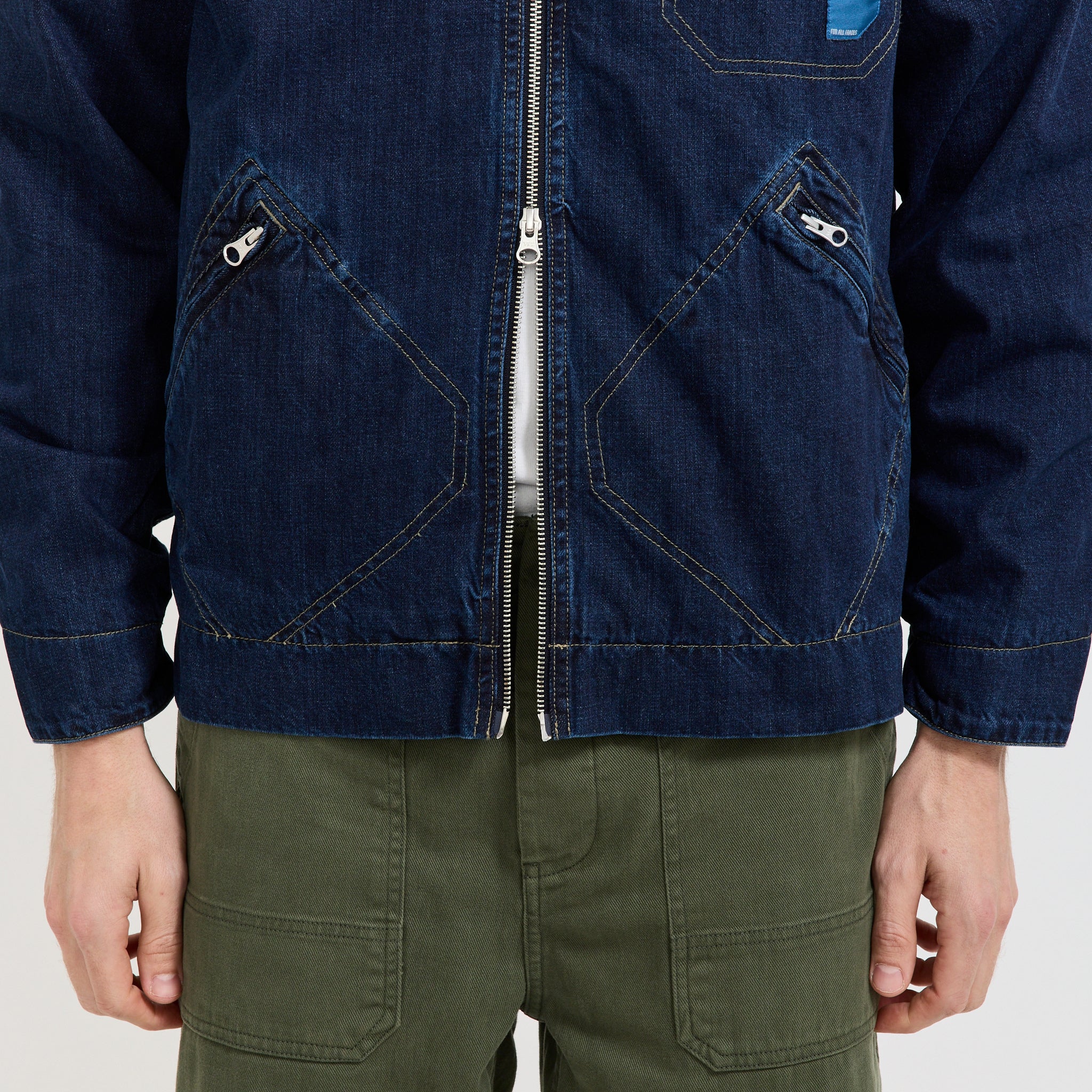 Mechanics Jacket Indigo Denim