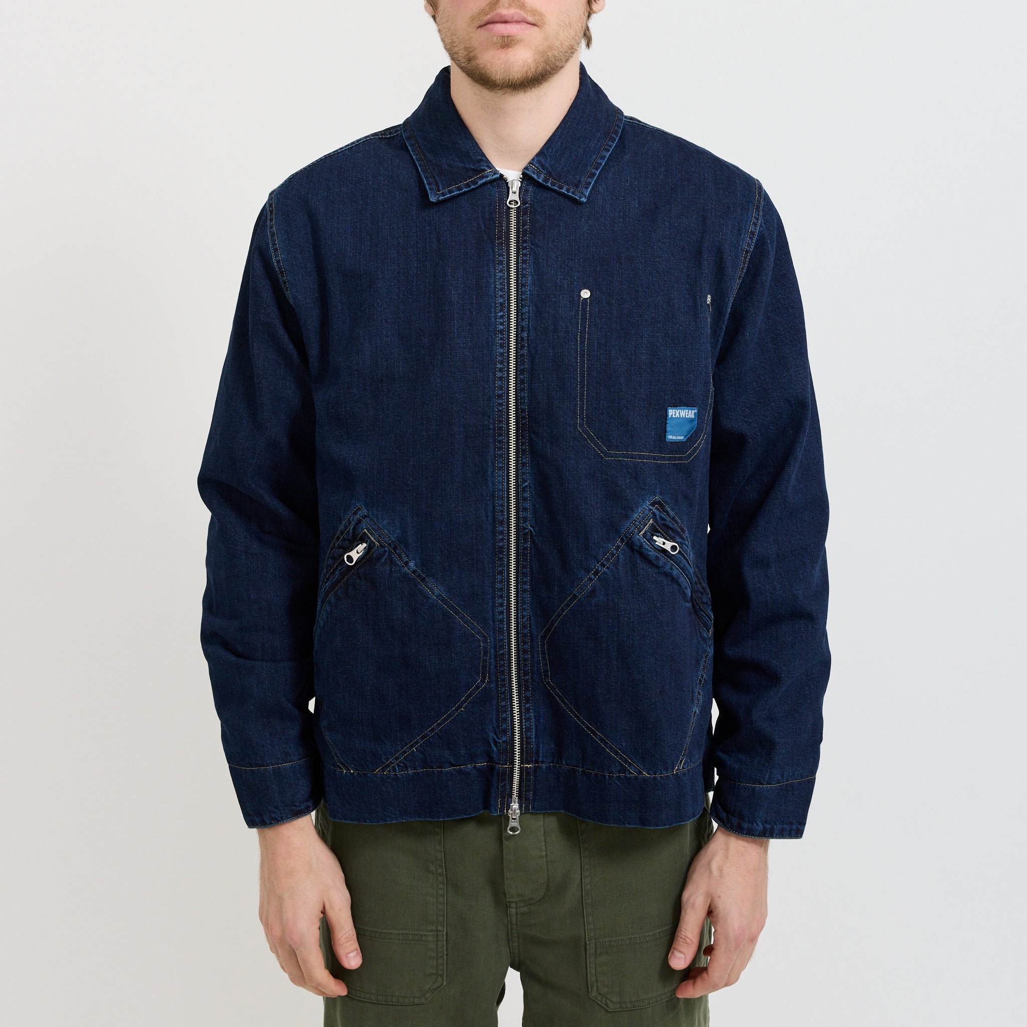 Mechanics Jacket Indigo Denim