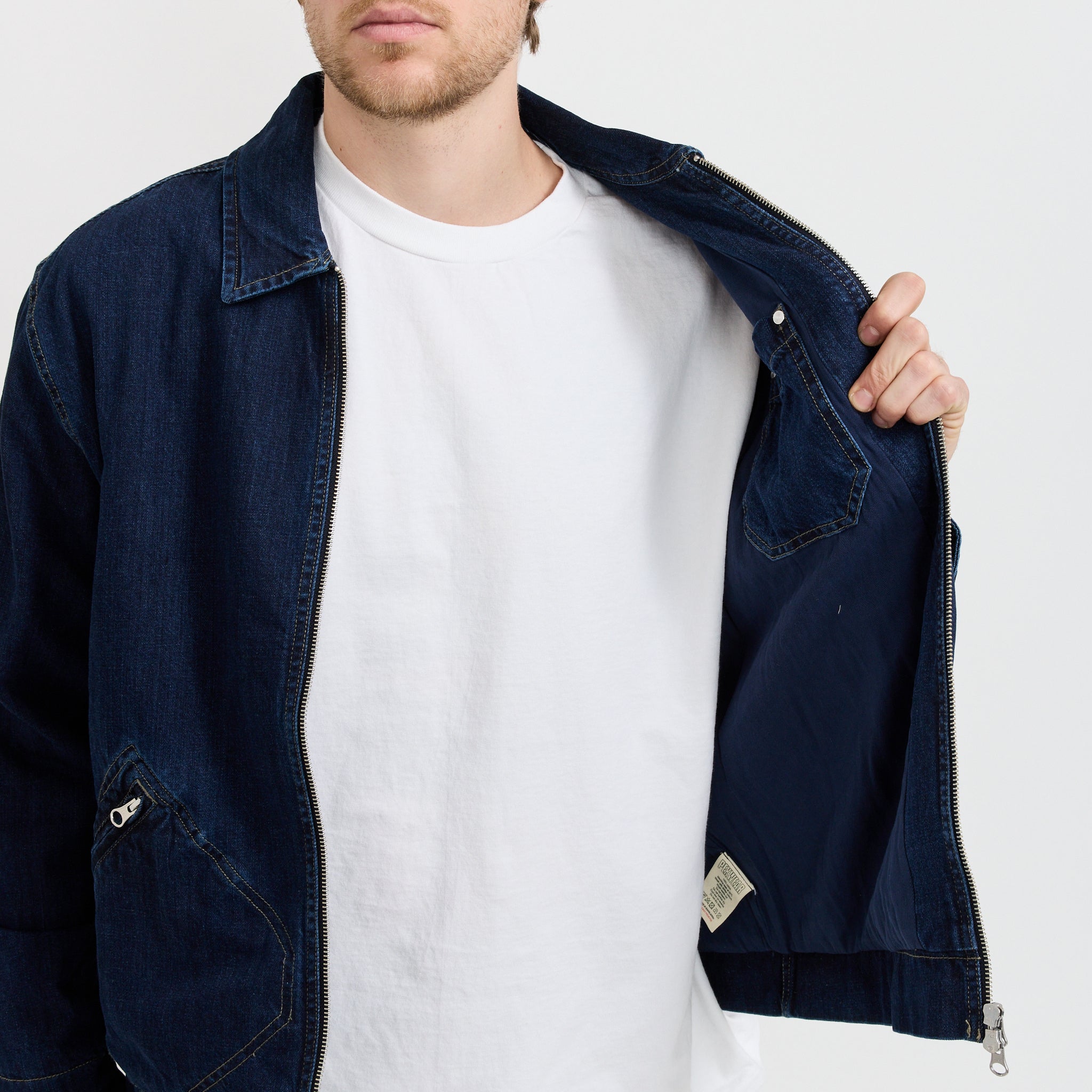 Mechanics Jacket Indigo Denim