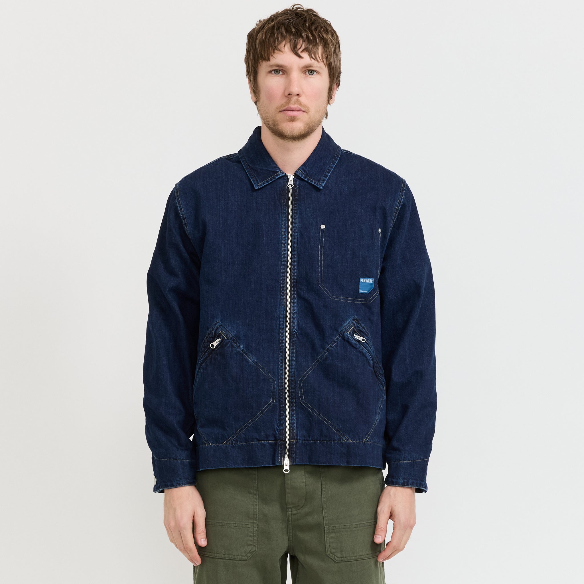 Mechanics Jacket Indigo Denim
