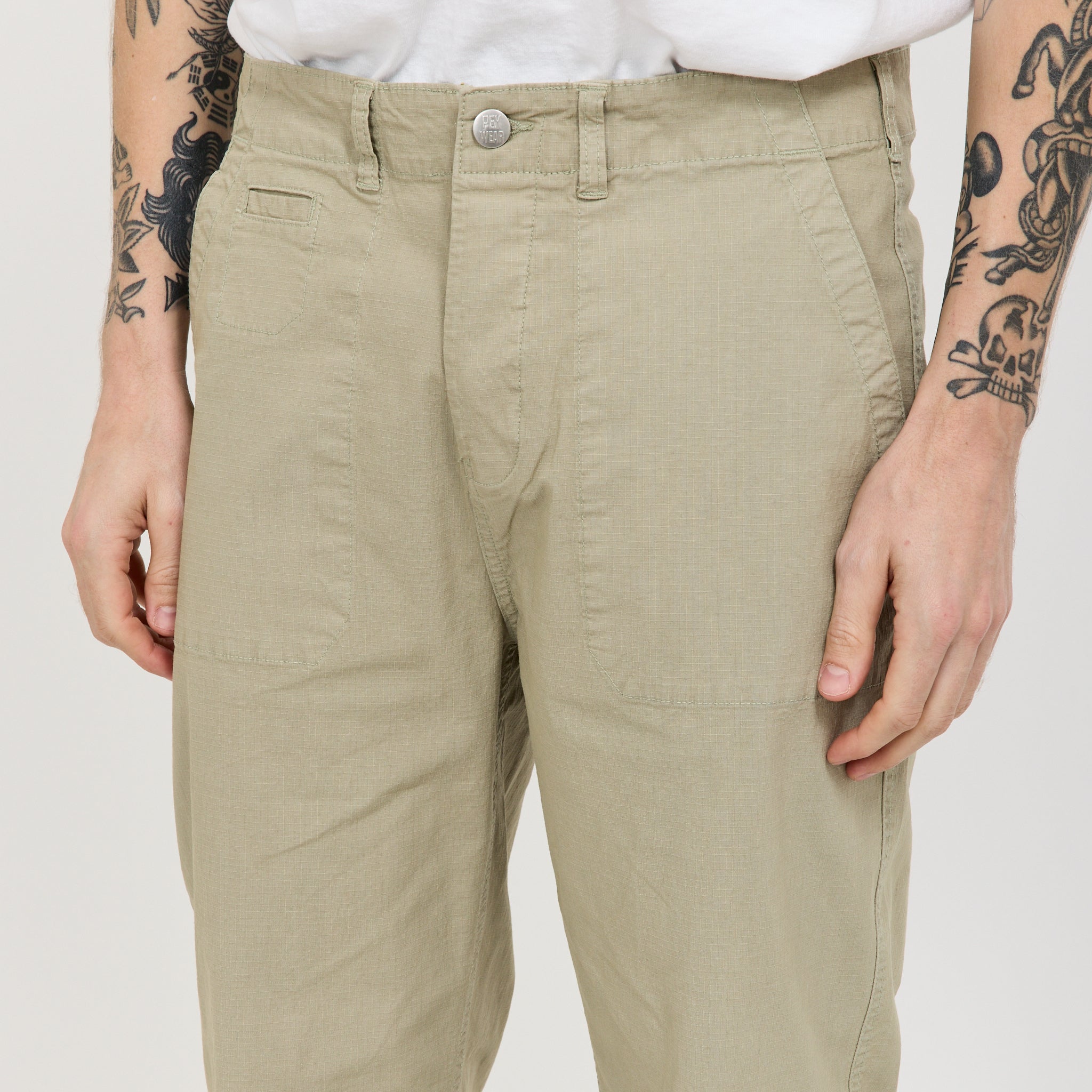 Stewards Trousers Faun Green Ripstop