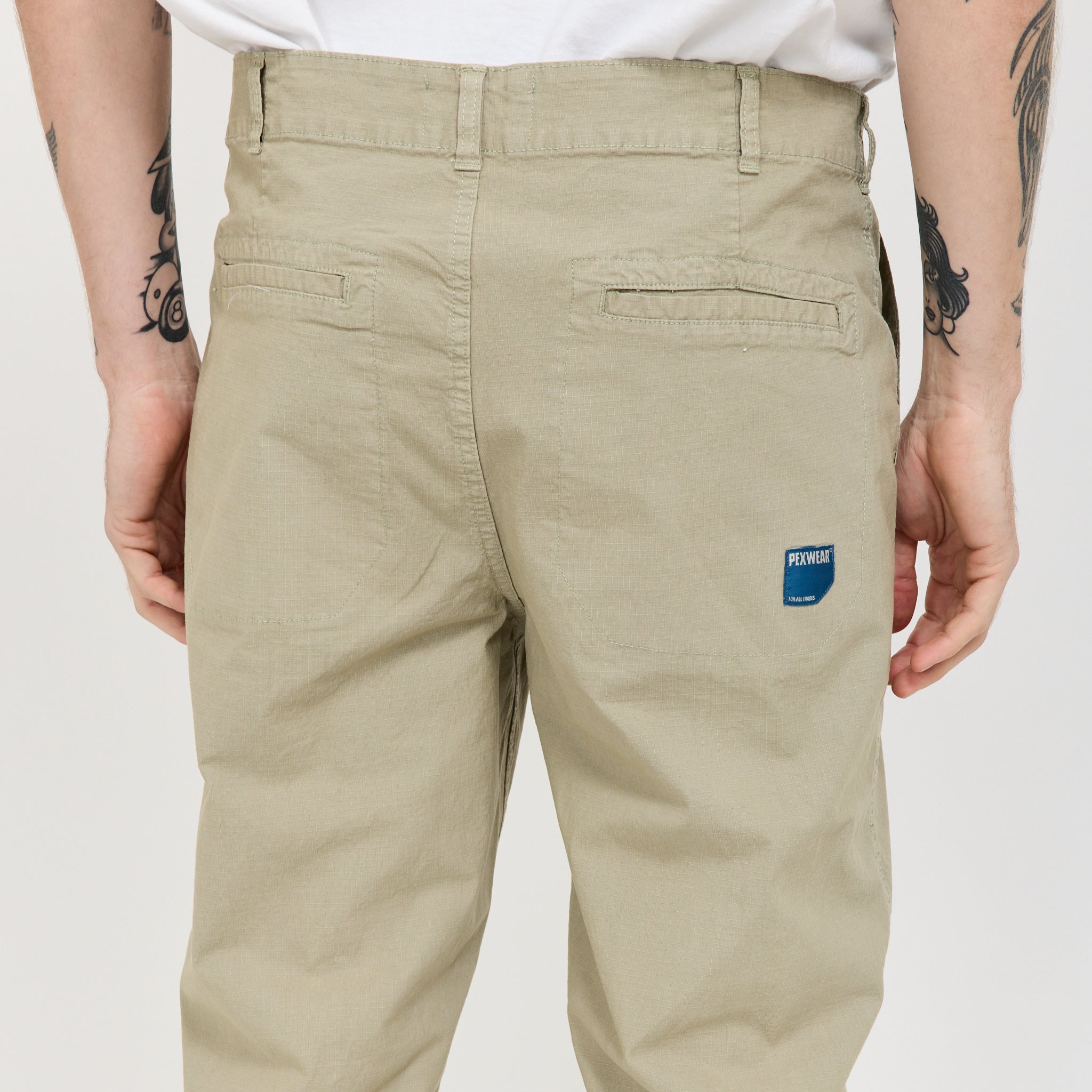 Stewards Trousers Faun Green Ripstop