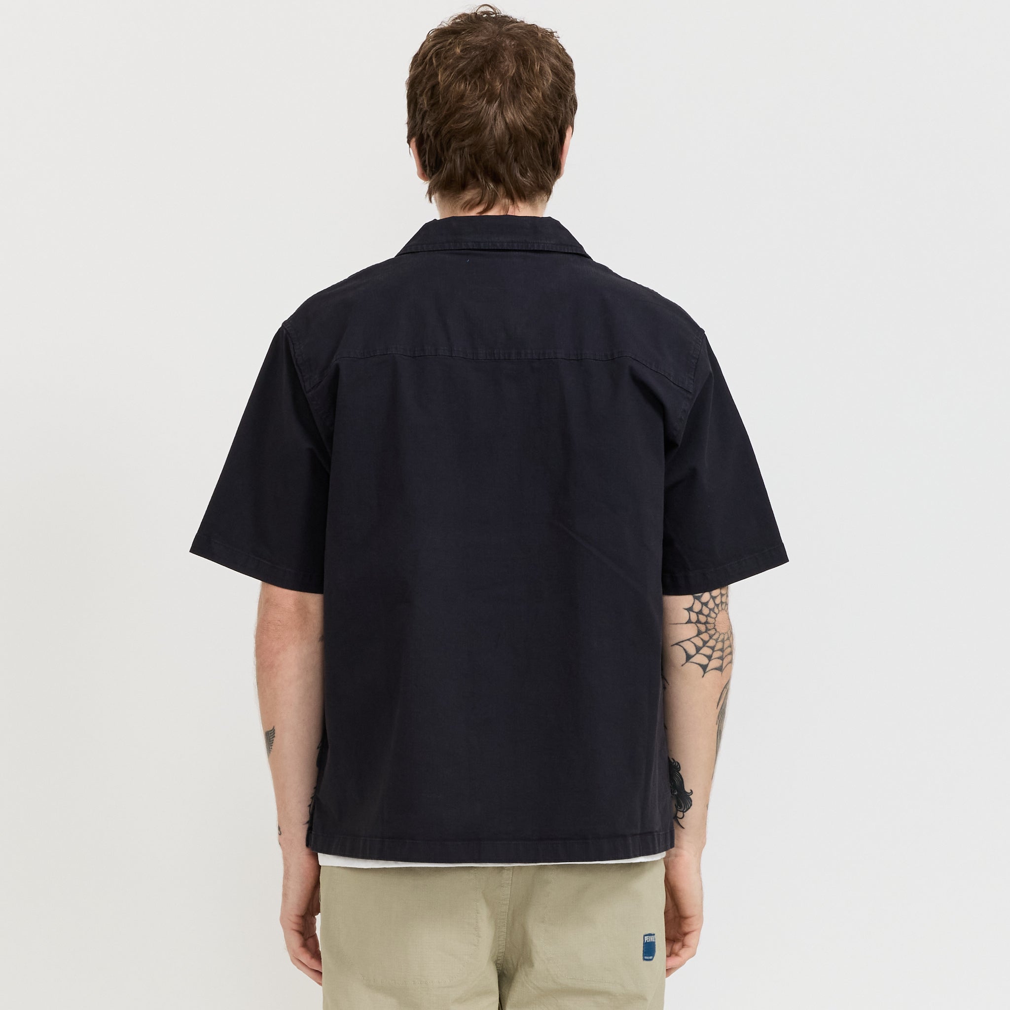 Tradesman Shirt Blue Black Ripstop