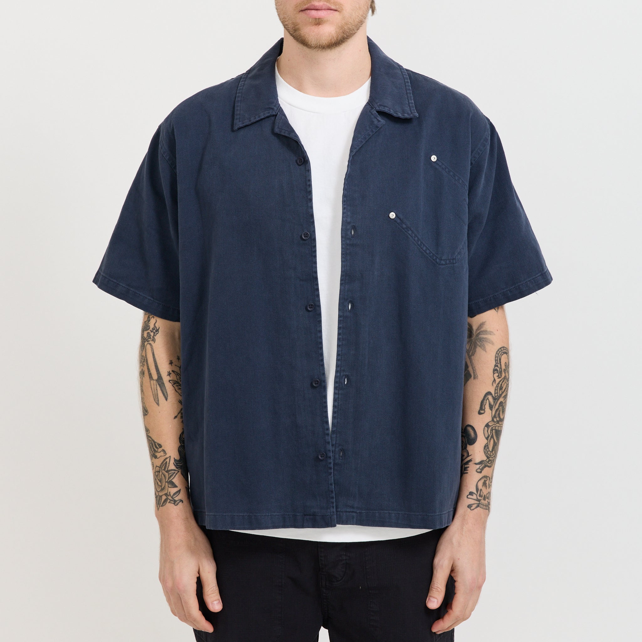 Tradesman Shirt Blue Twill