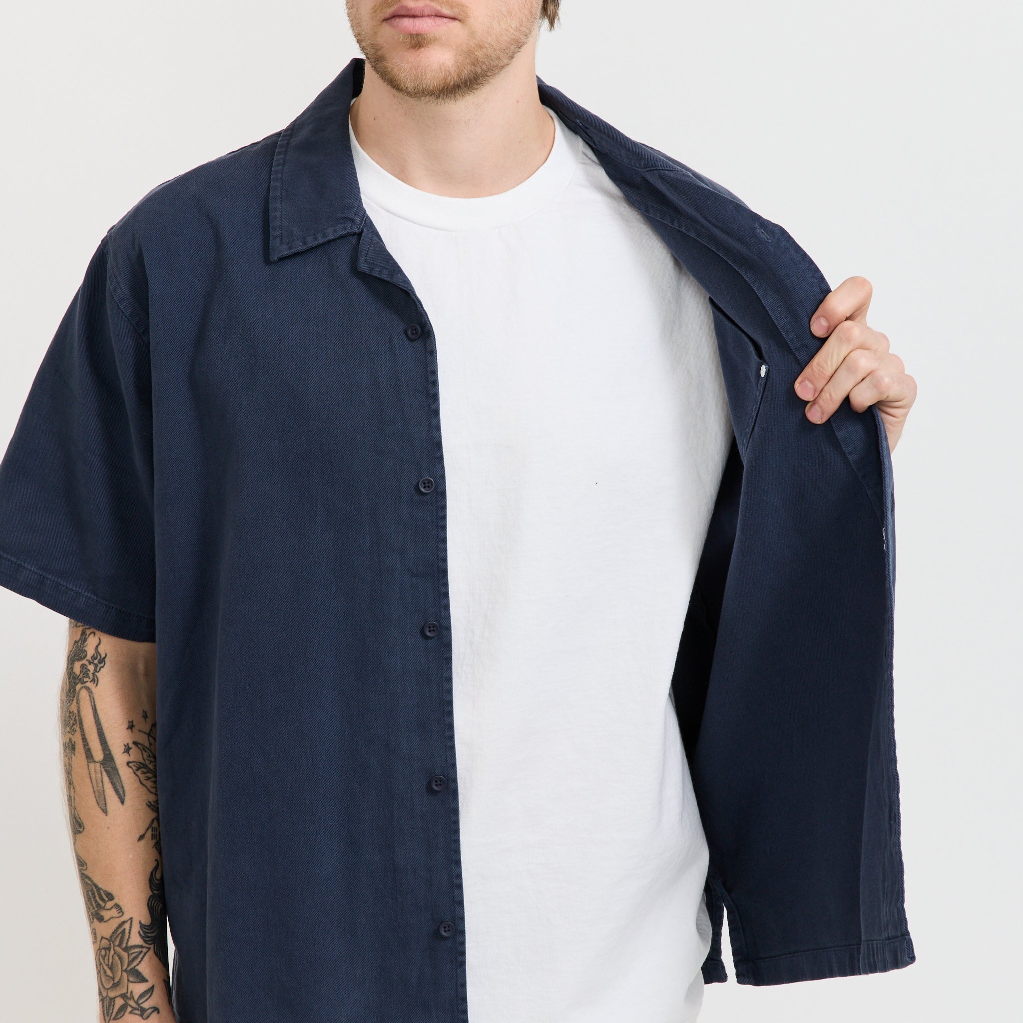 Tradesman Shirt Blue Twill