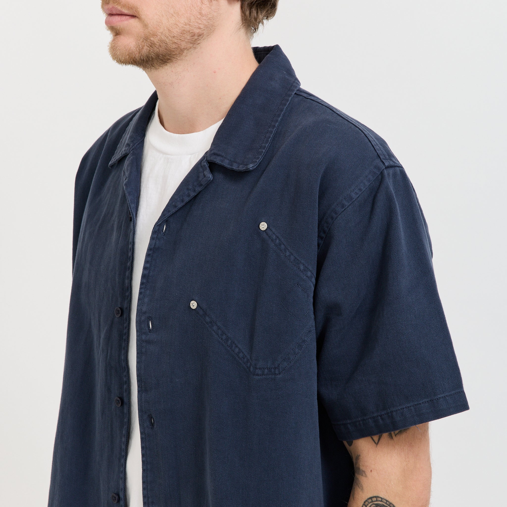 Tradesman Shirt Blue Twill