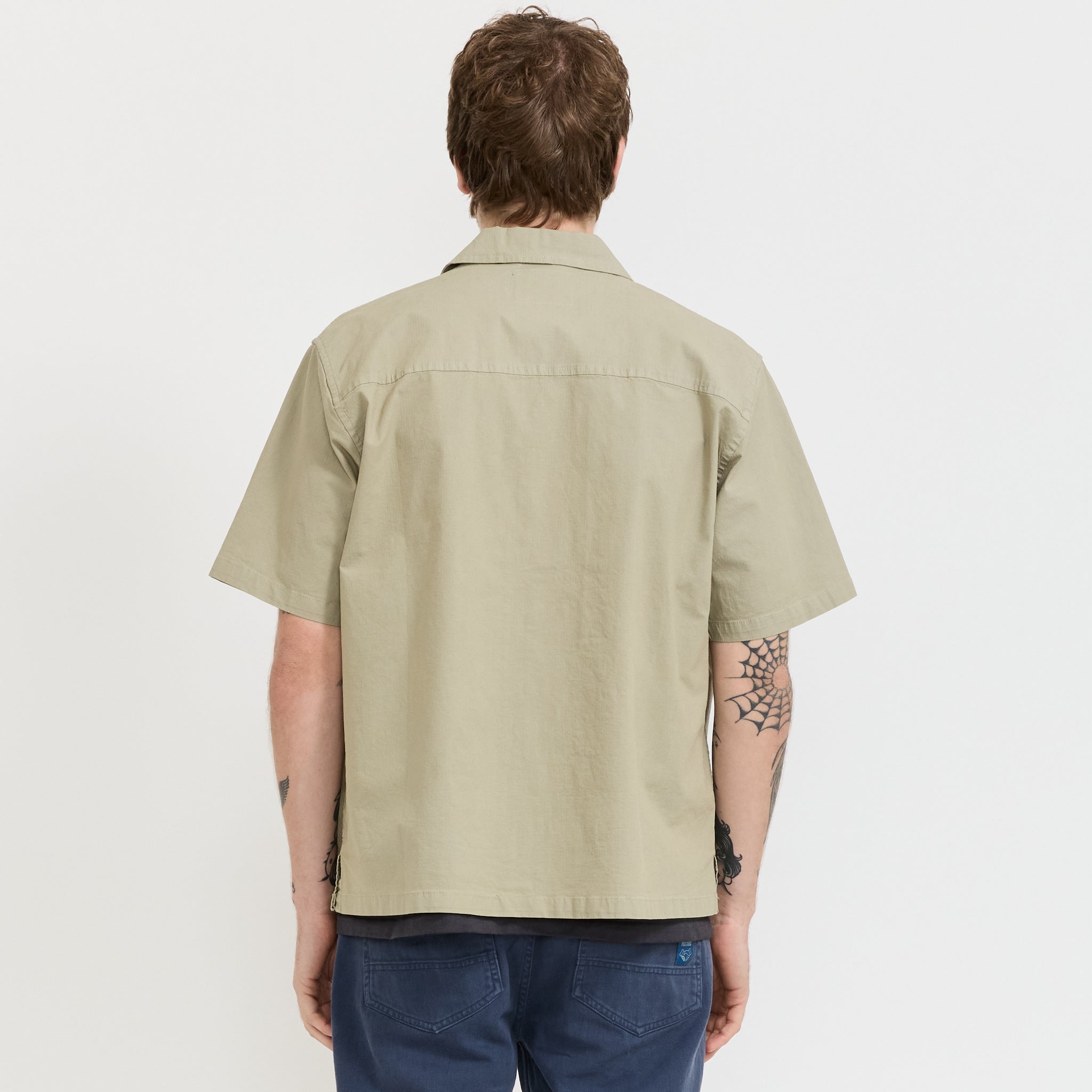 Tradesman Shirt Faun Green Ripstop
