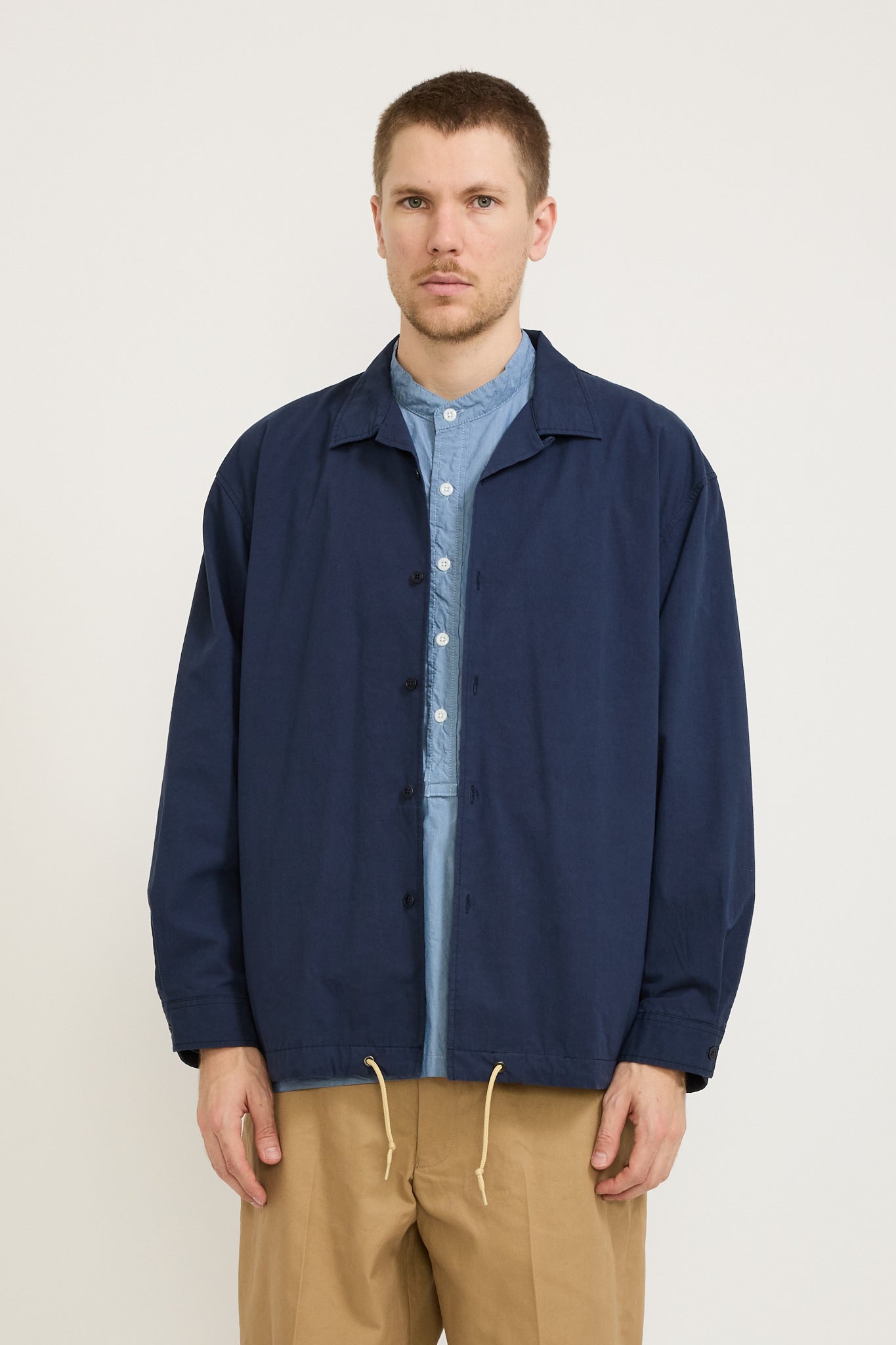 Benson Wind Shirt Navy