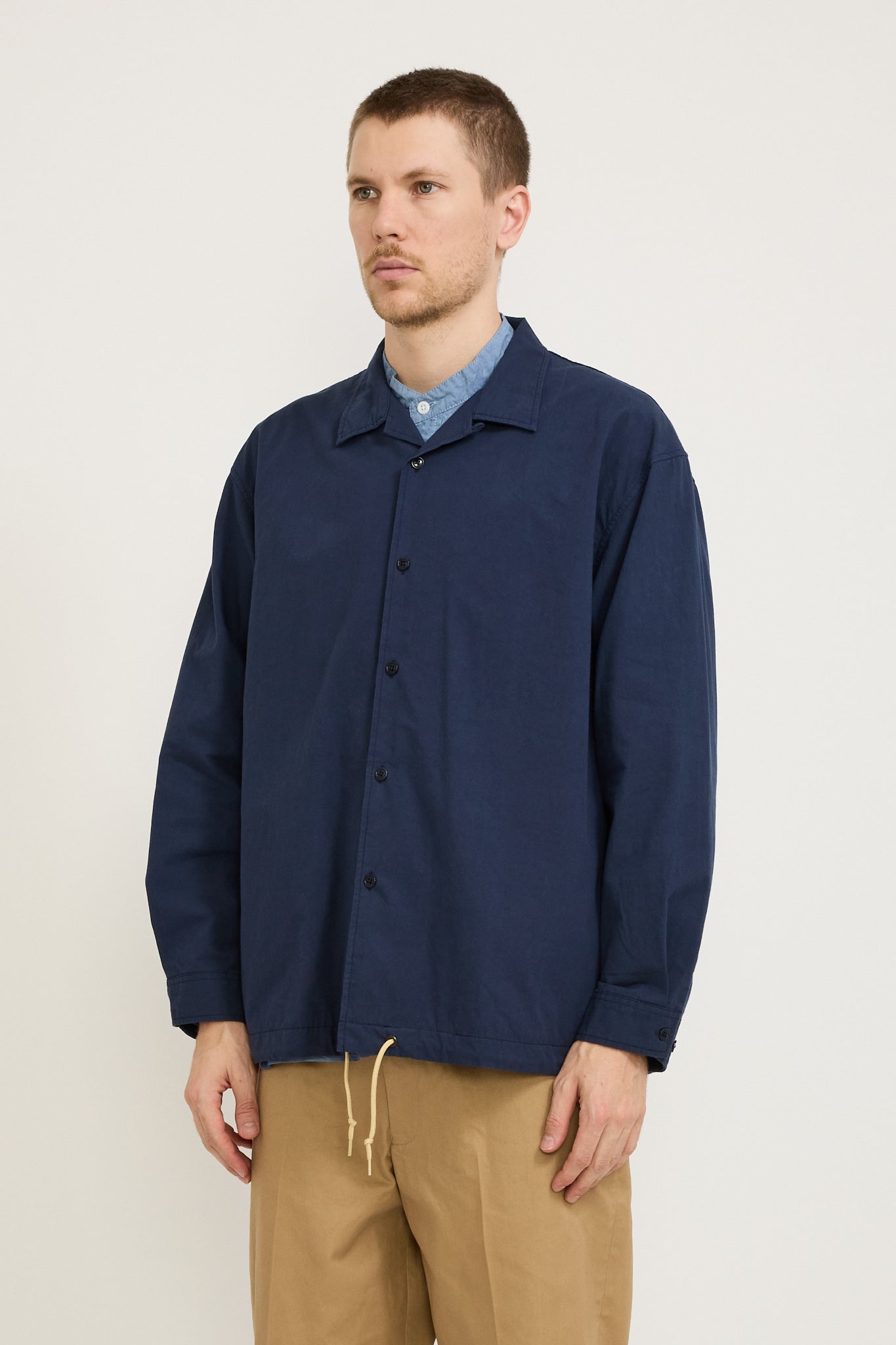 Benson Wind Shirt Navy