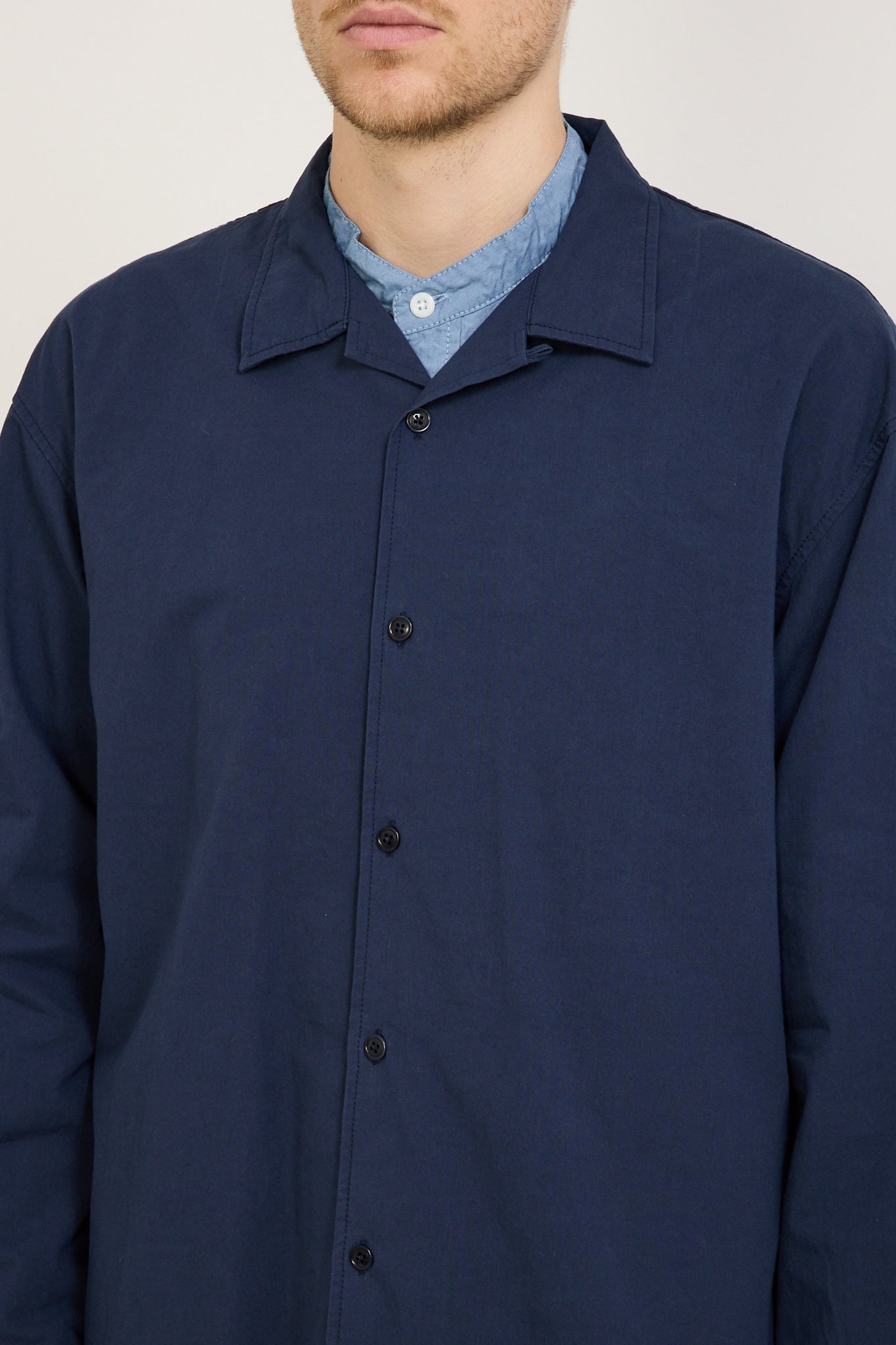 Benson Wind Shirt Navy