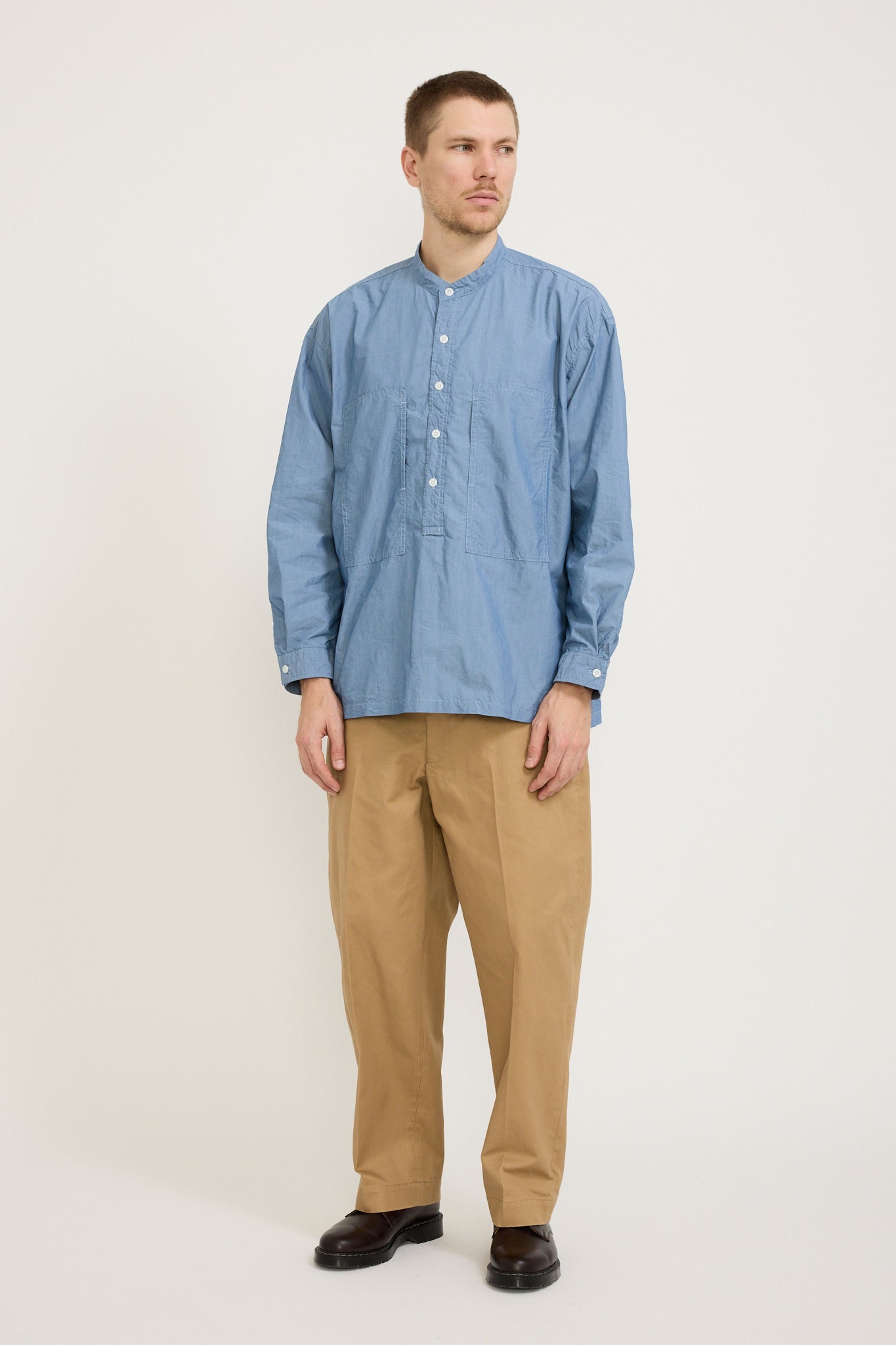 Dieter Popover Shirt Blue