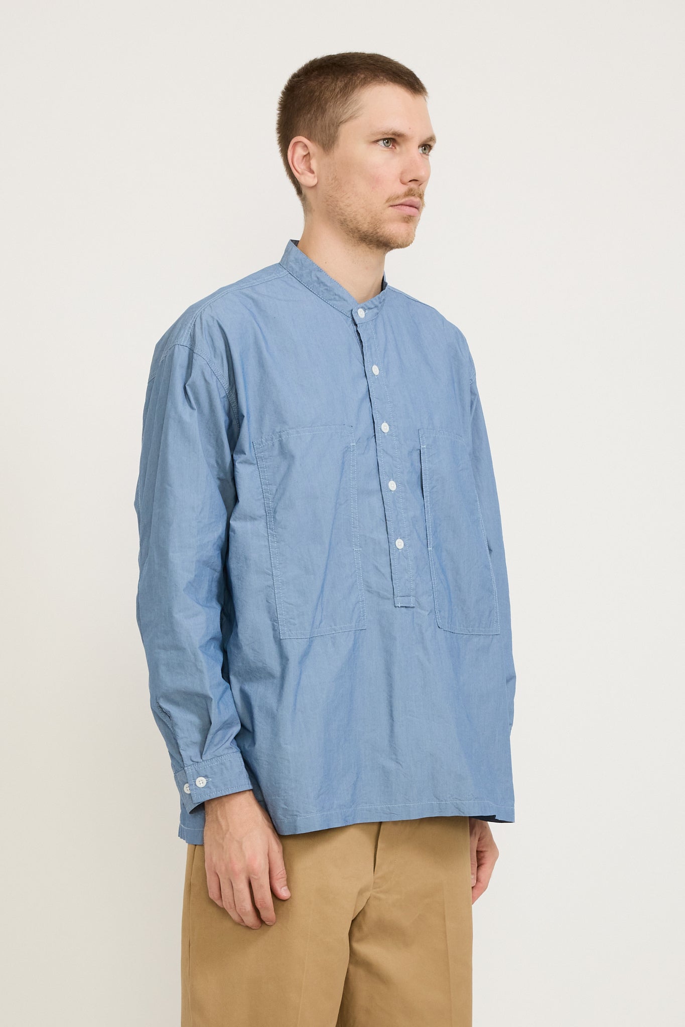 Dieter Popover Shirt Blue