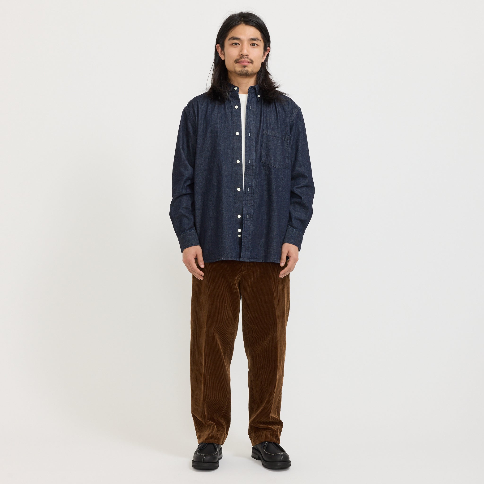 George Button Down Shirt Indigo