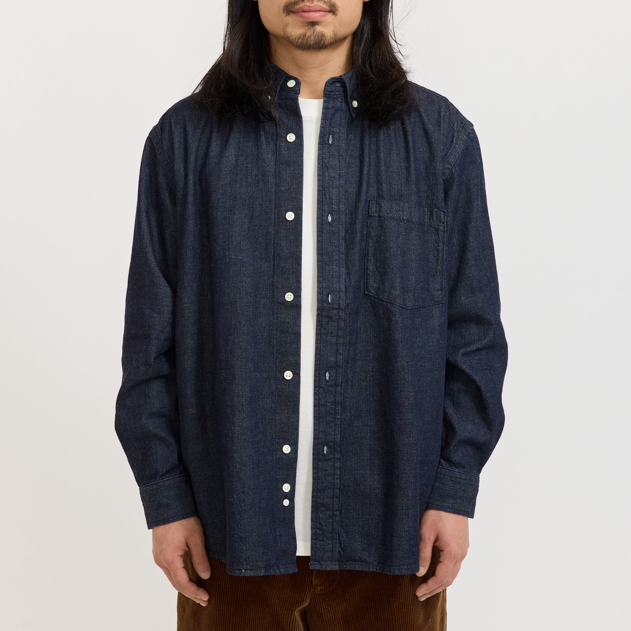 George Button Down Shirt Indigo