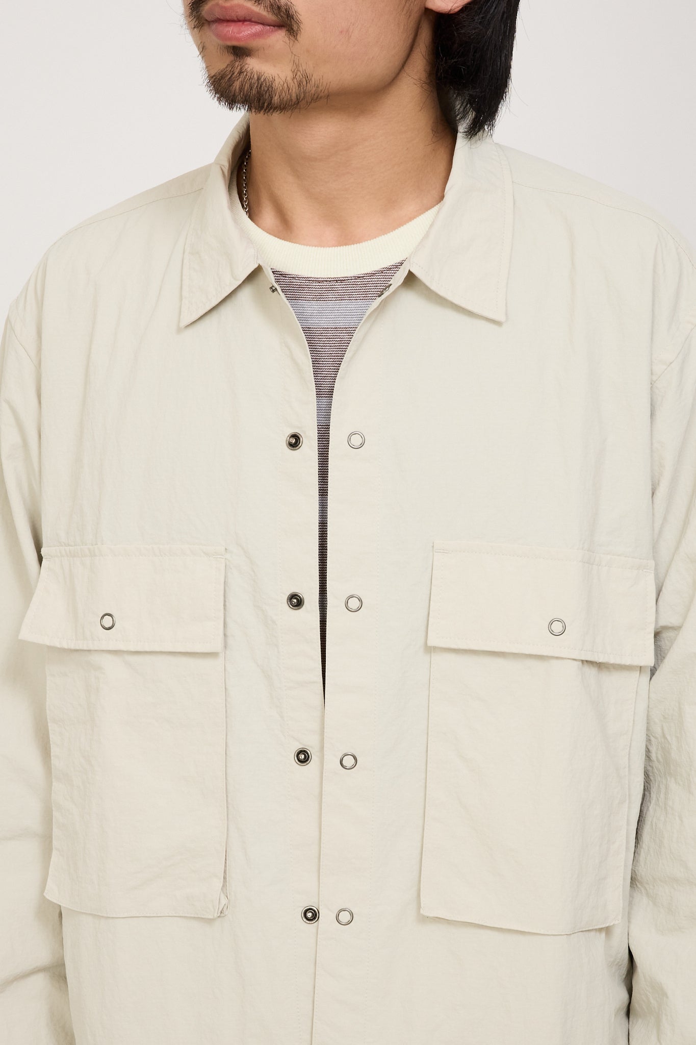 Pilgrim Surf Supply | Ivan Longsleeve Shirt Ash | Maplestore