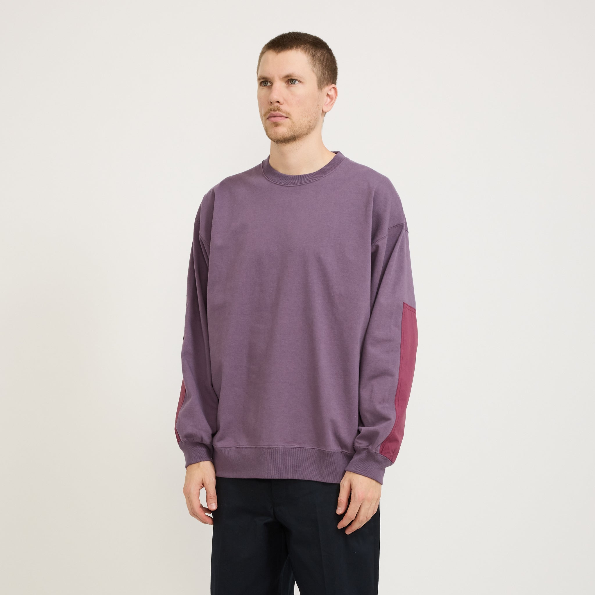 Pilgrim Surf Supply | Jaar Reinforced Crew Purple | Maplestore