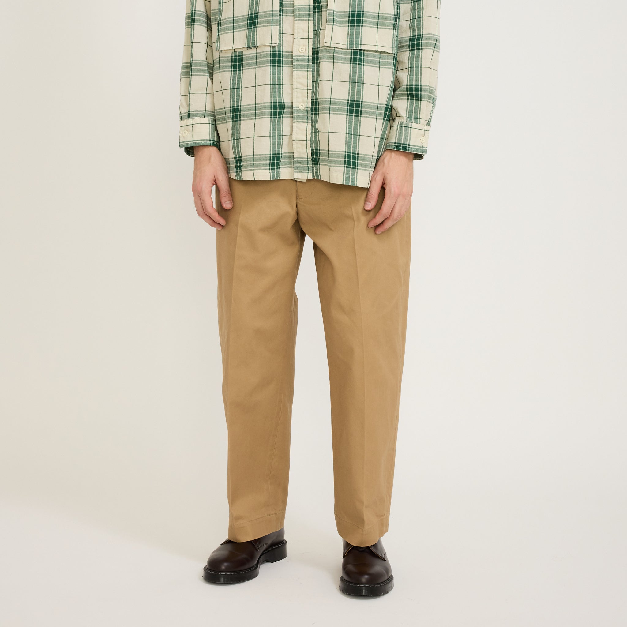 Pilgrim Surf Supply | Lipsi Straight Pant Khaki | Maplestore