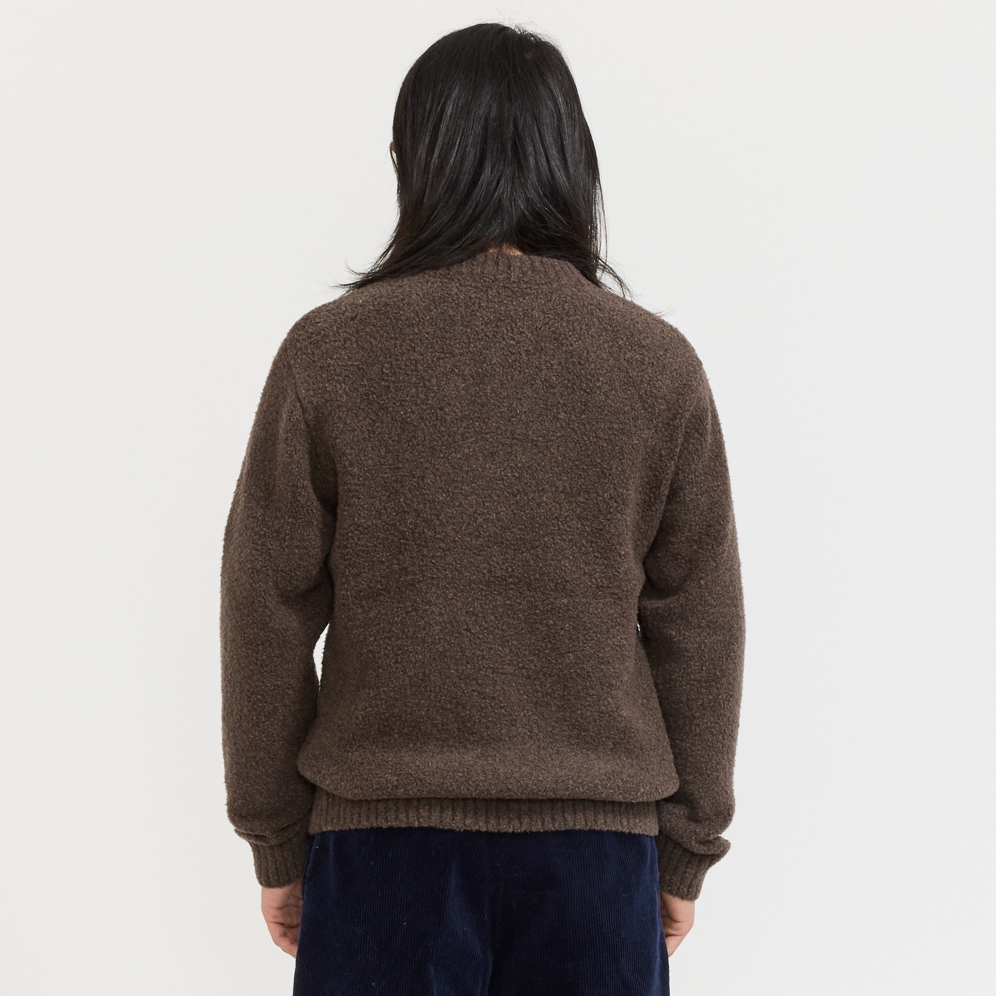 McCoy V-Neck Boa Brown