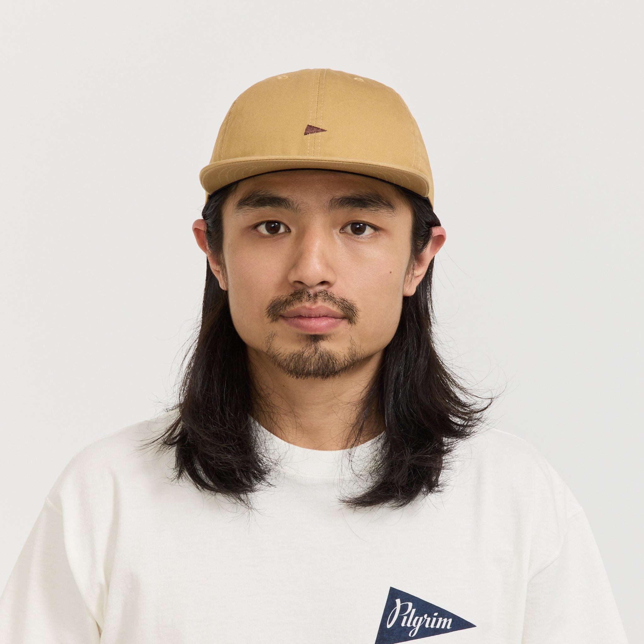 Pennant Twill Cap Khaki/Brown