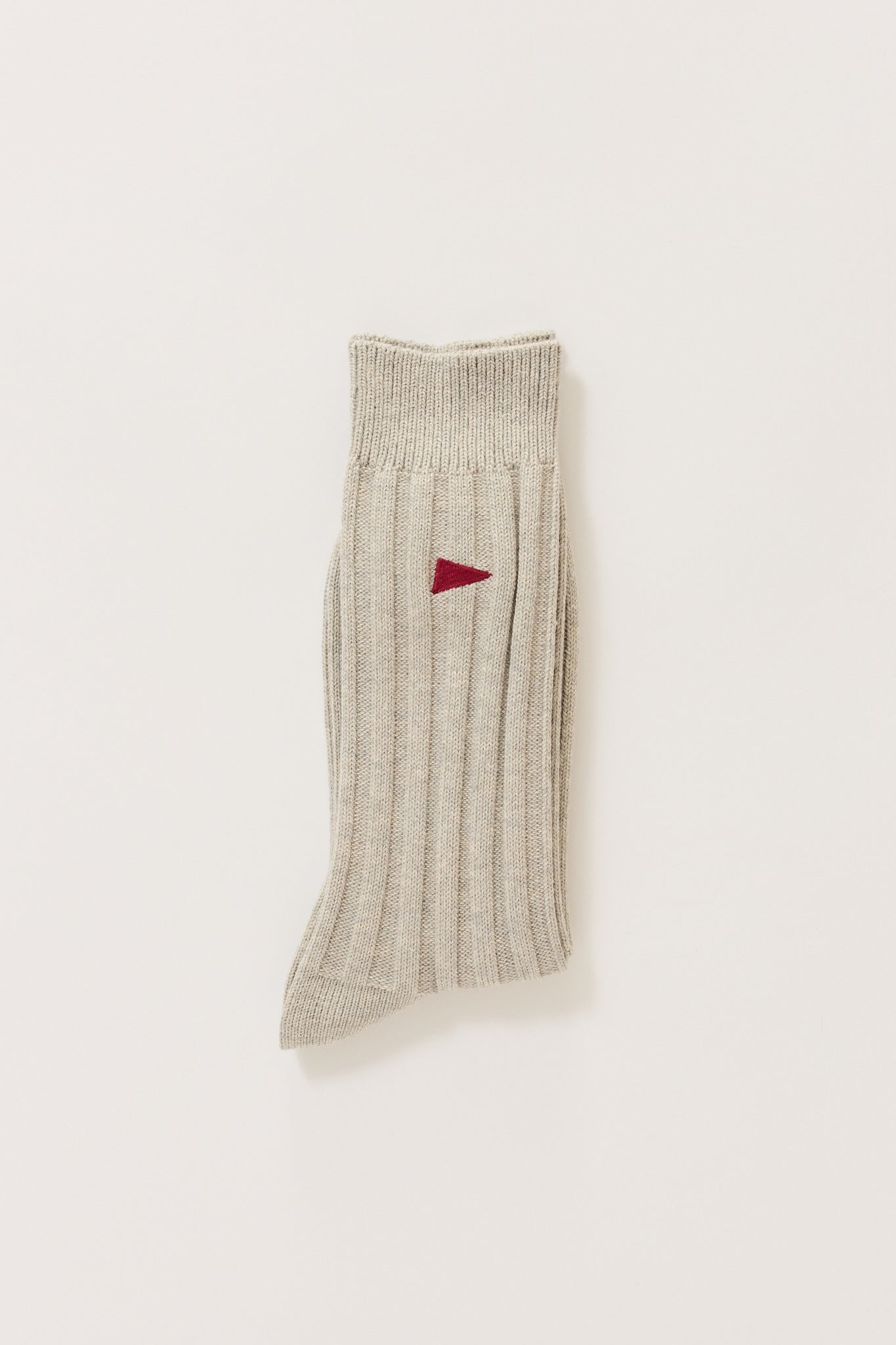 Pennant Crew Socks Grey