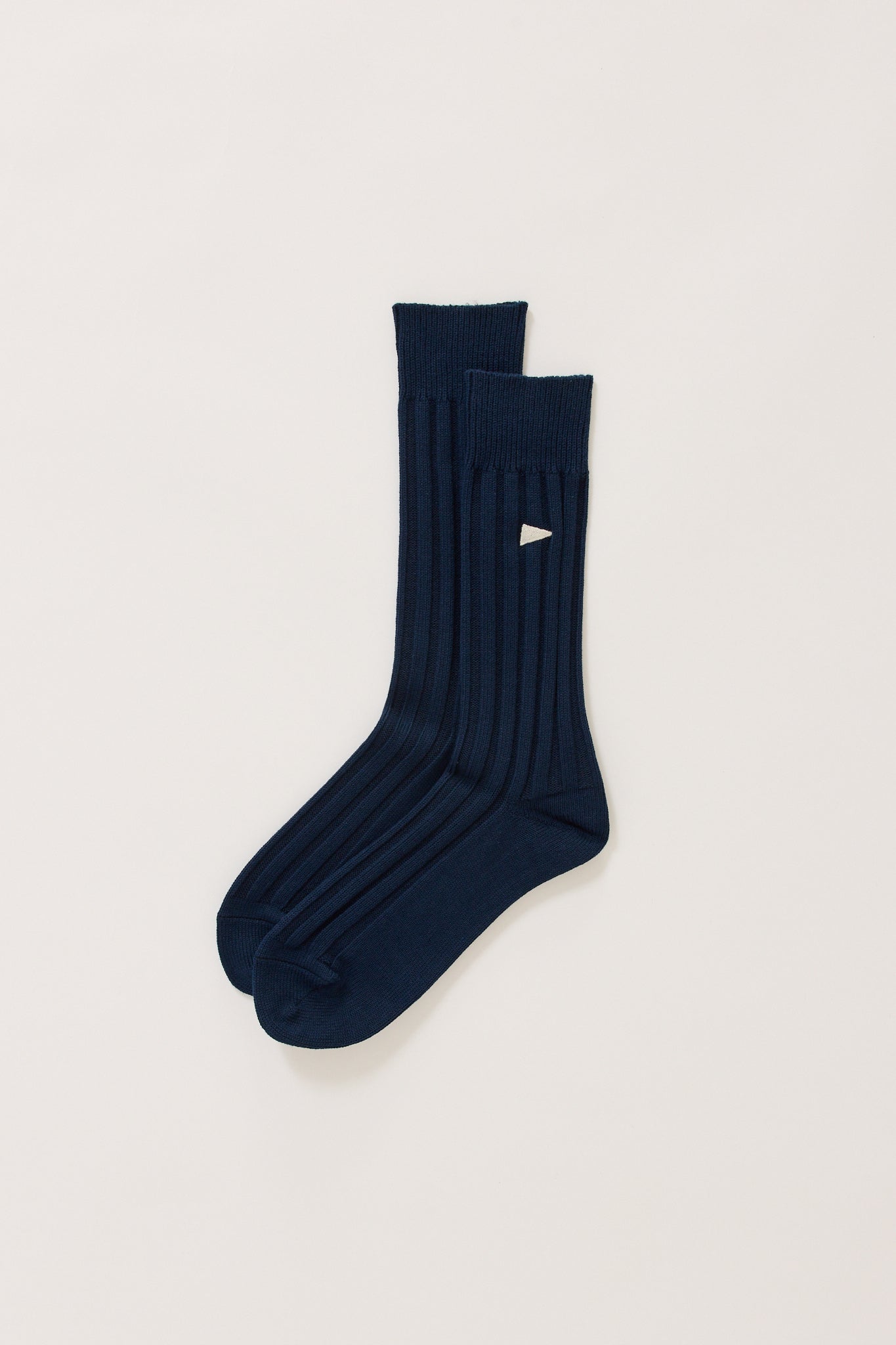 Pennant Crew Socks Navy