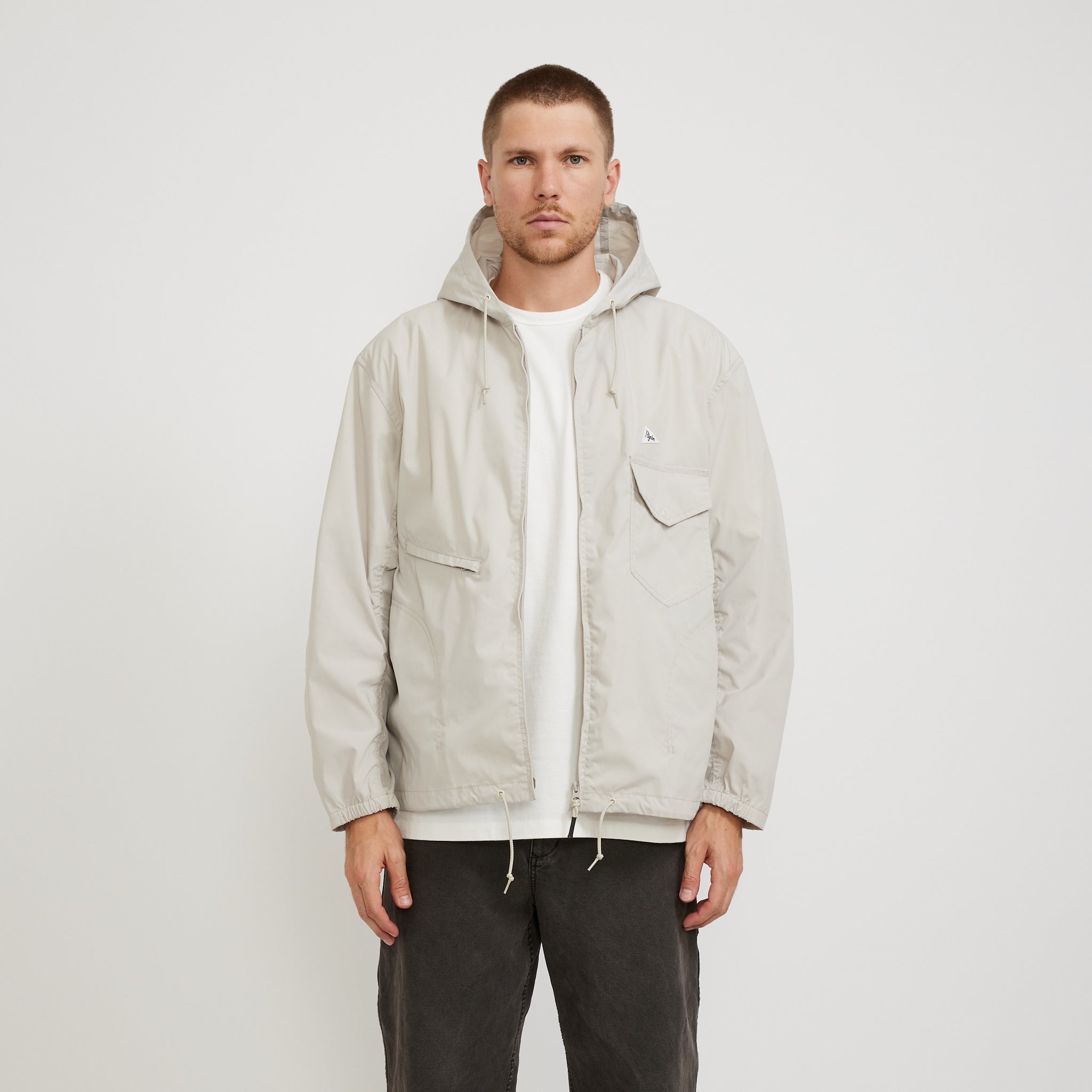 Pilgrim Surf Supply | Russel Zip Parka Cloud | Maplestore
