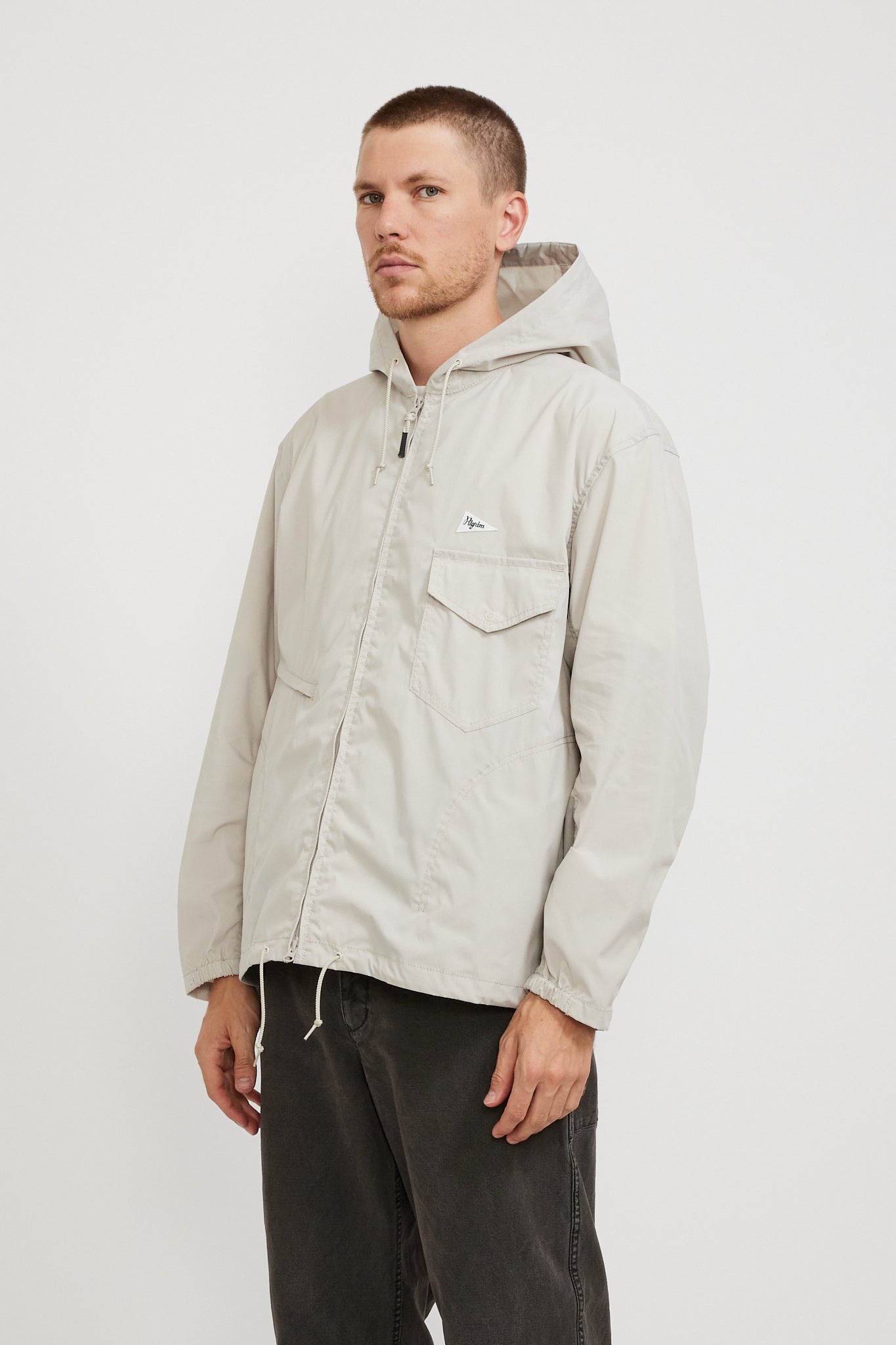 Pilgrim Surf Supply | Russel Zip Parka Cloud | Maplestore