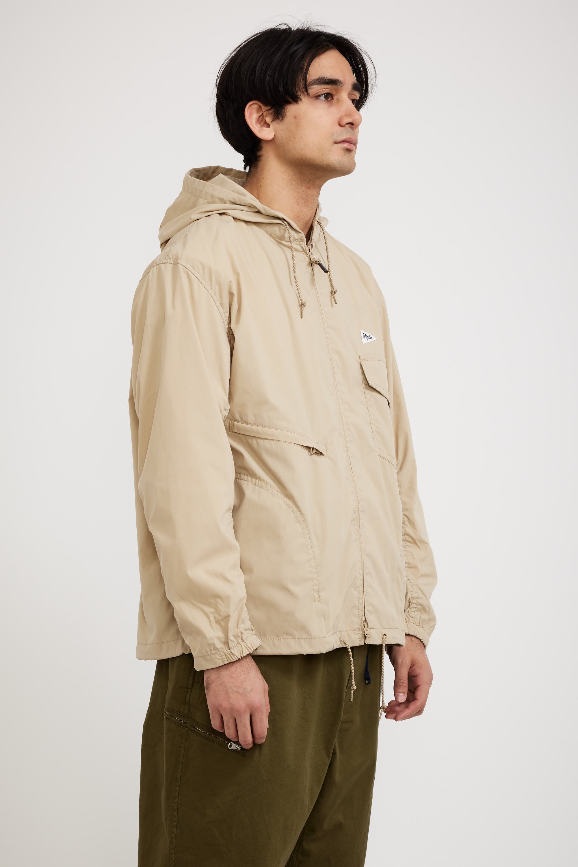 Pilgrim Surf Supply | Russel Zip Parka Khaki | Maplestore