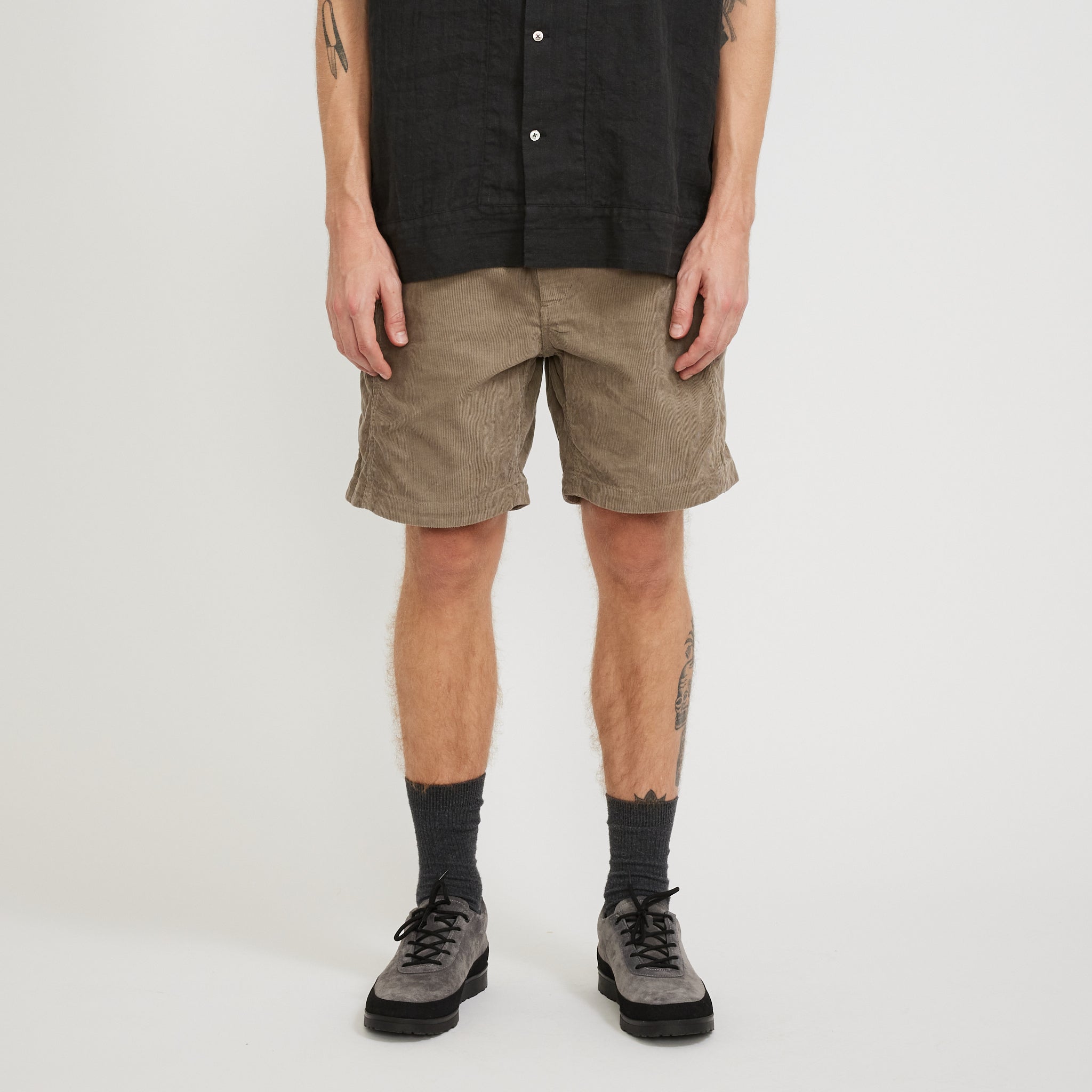 Pilgrim Surf Supply | Salathe Corduroy Short Driftwood | Maplestore