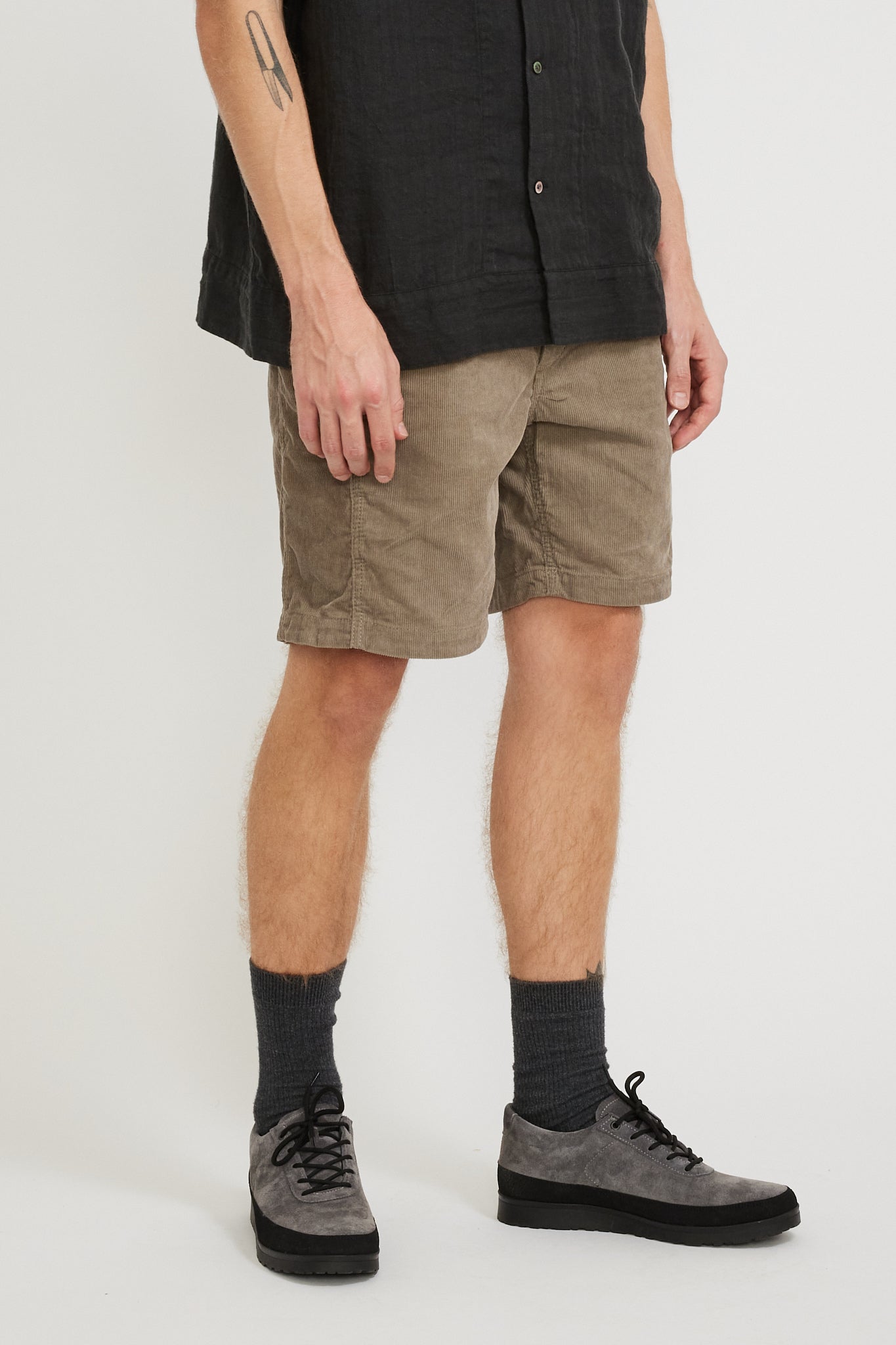 Pilgrim Surf Supply | Salathe Corduroy Short Driftwood | Maplestore